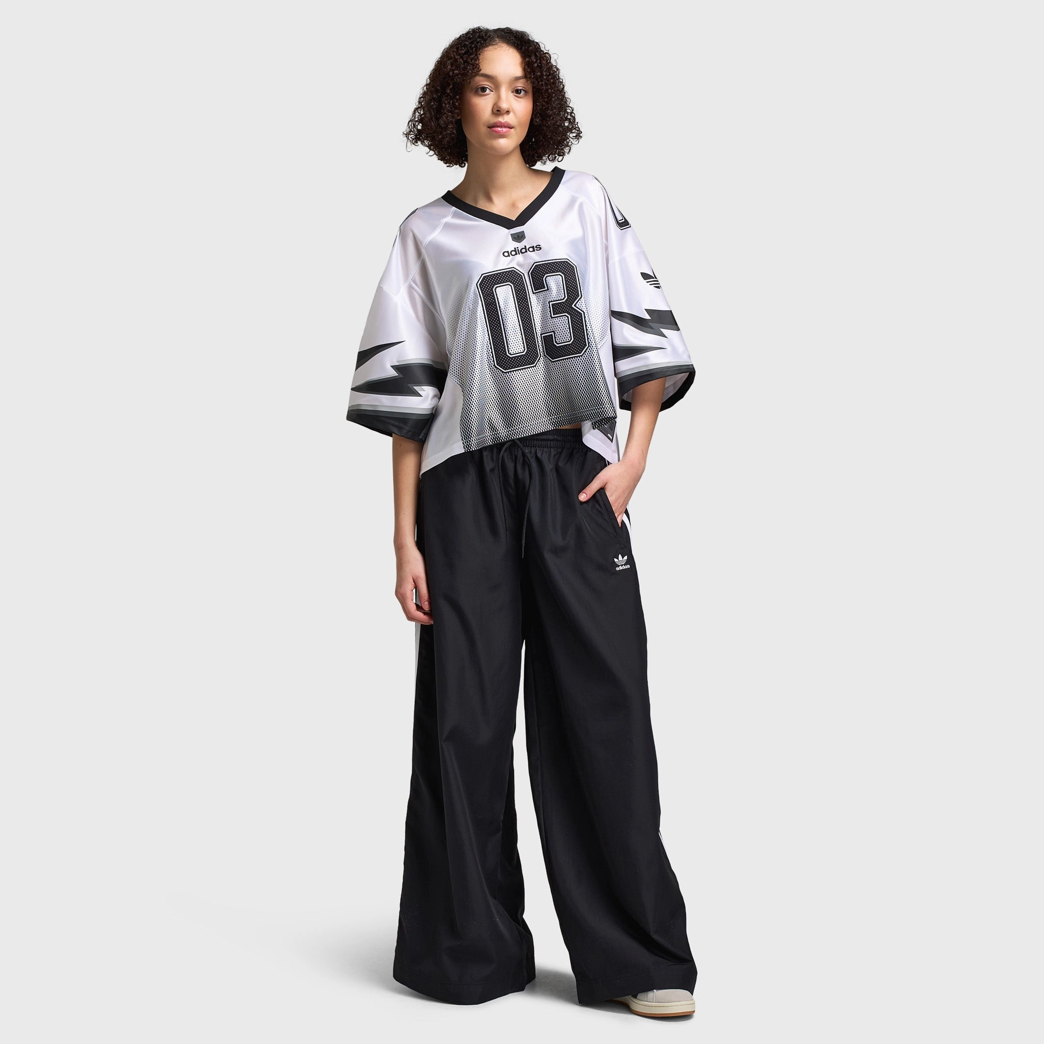 adidas Women's Adilenium Season 3 Oversized Track Pants / Black