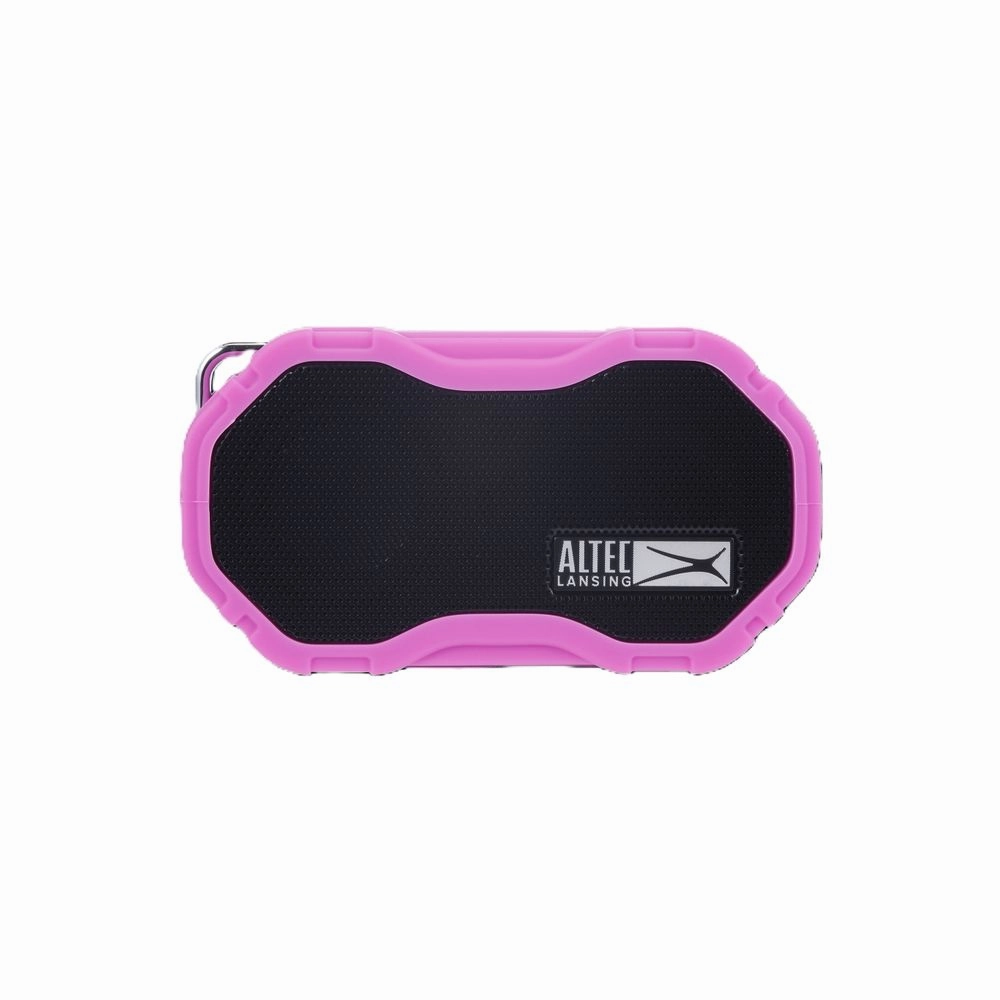 Altec Lansing IMW268 Baby Boom Wireless Portable Bluetooth Speaker, Pink, IP67 Waterproof