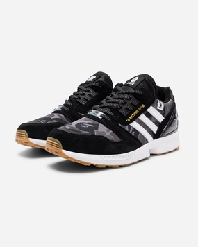 BAPE X UNDEFEATED X ADIDAS ZX 8000 - CBLACK/ CWHITE/ GUM