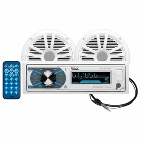 BOSS AUDIO MCK632WB6 PACKAGE W/ MR632UAB 2 MR6W SPEAKERS