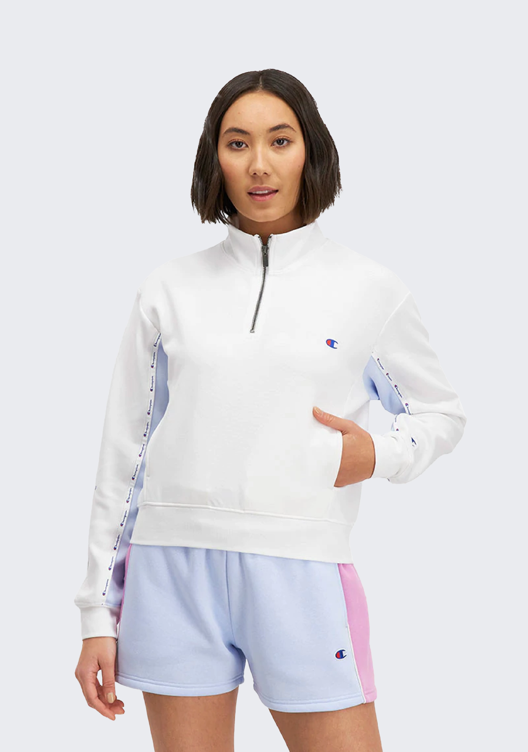 Champion Women's Rochester Quarter Zip Crew