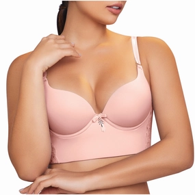 Daily Use Bra Breathable full cups, Flexible side bones &The straps are removable Sonryse C486