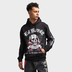 Ed Hardy Skull Pullover Hoodie / Black