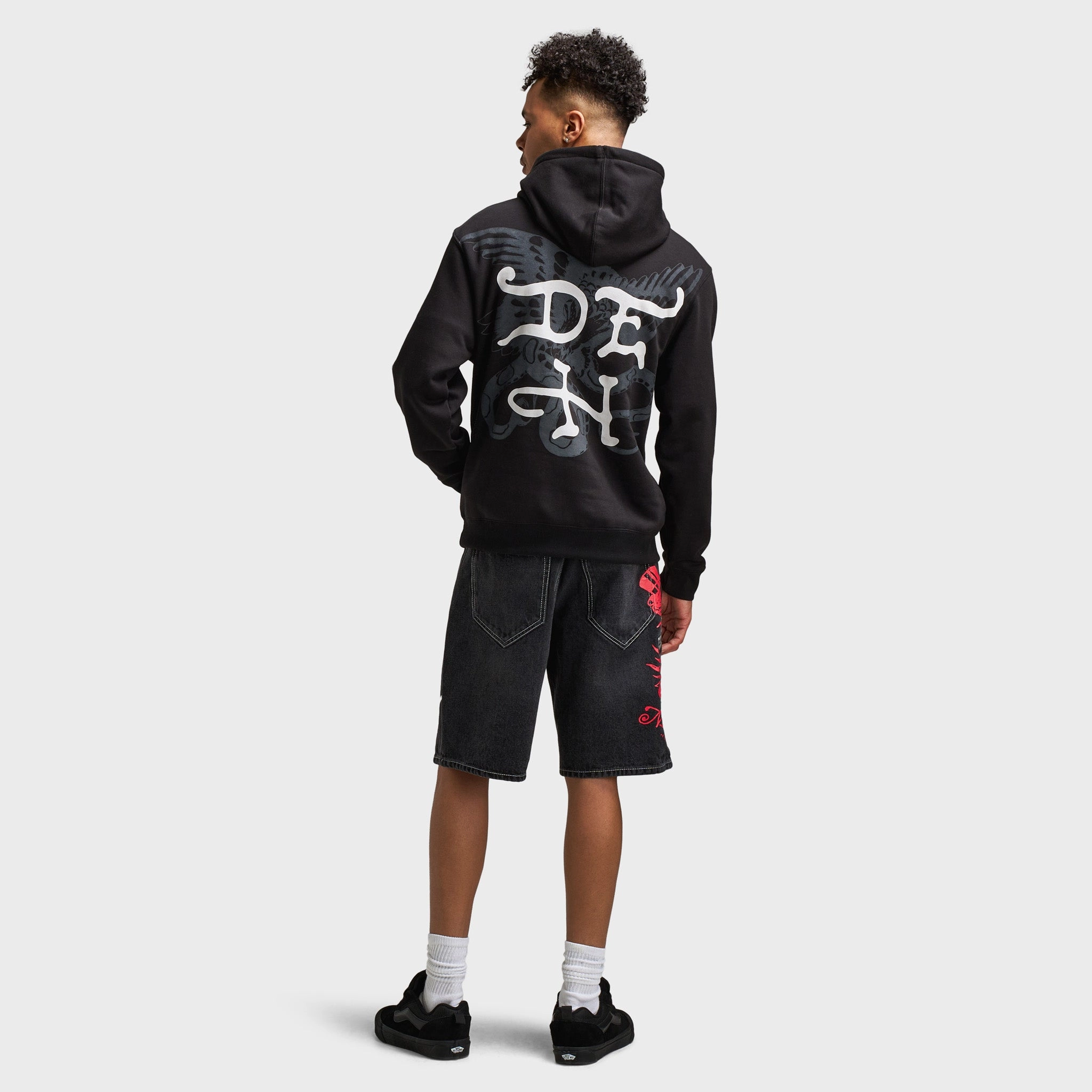 Ed Hardy Skull Pullover Hoodie / Black