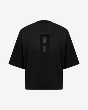 FEAR OF GOD 8TH COLLECTION AIRBRUSHED 8 OVERSIZED BLACK TEE