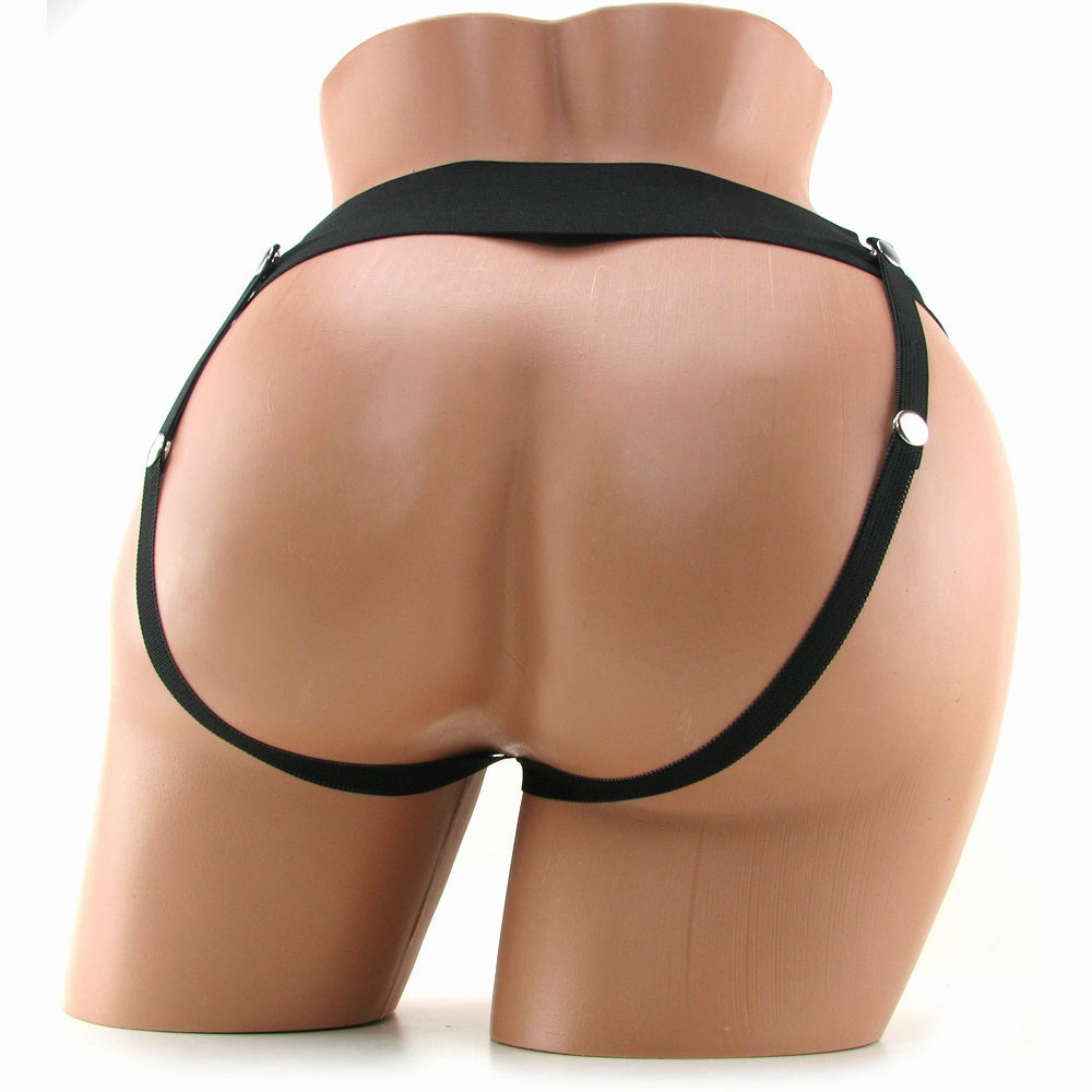 Fetish Fantasy Hollow Vibrating Strap-On in Light