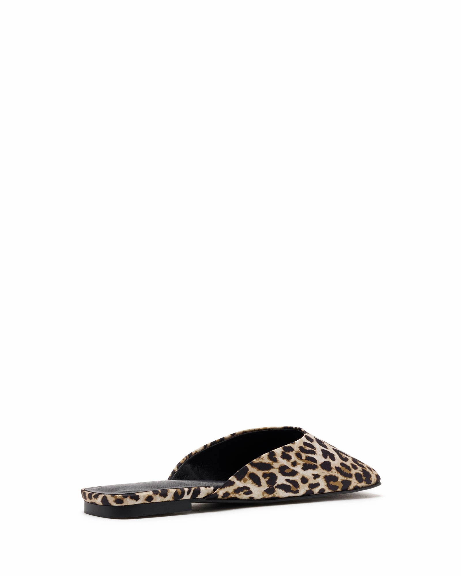 Gabbi Ballet Flat Leopard Satin