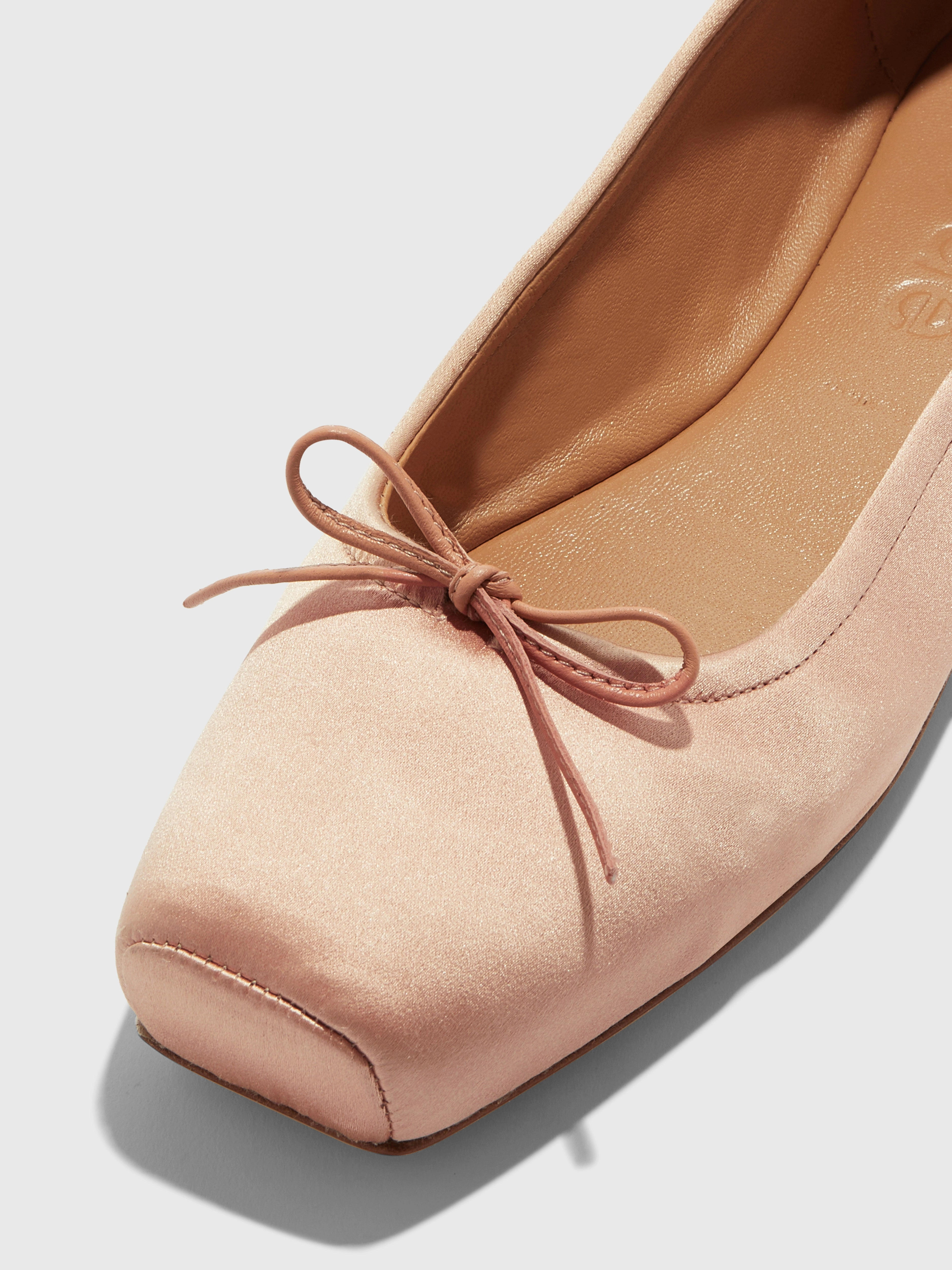 Gabriella Satin Ballet Flats