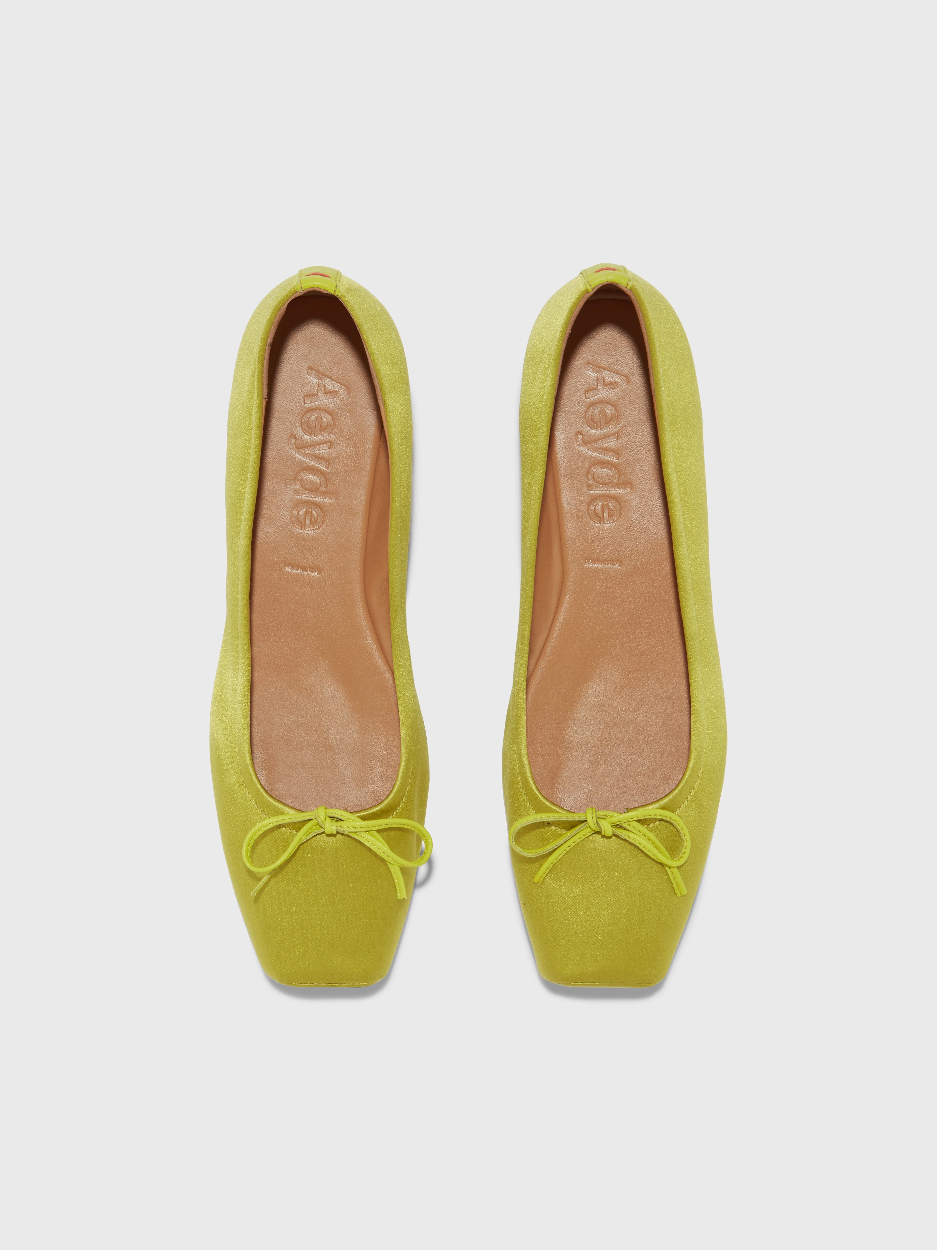 Gabriella Satin Ballet Flats