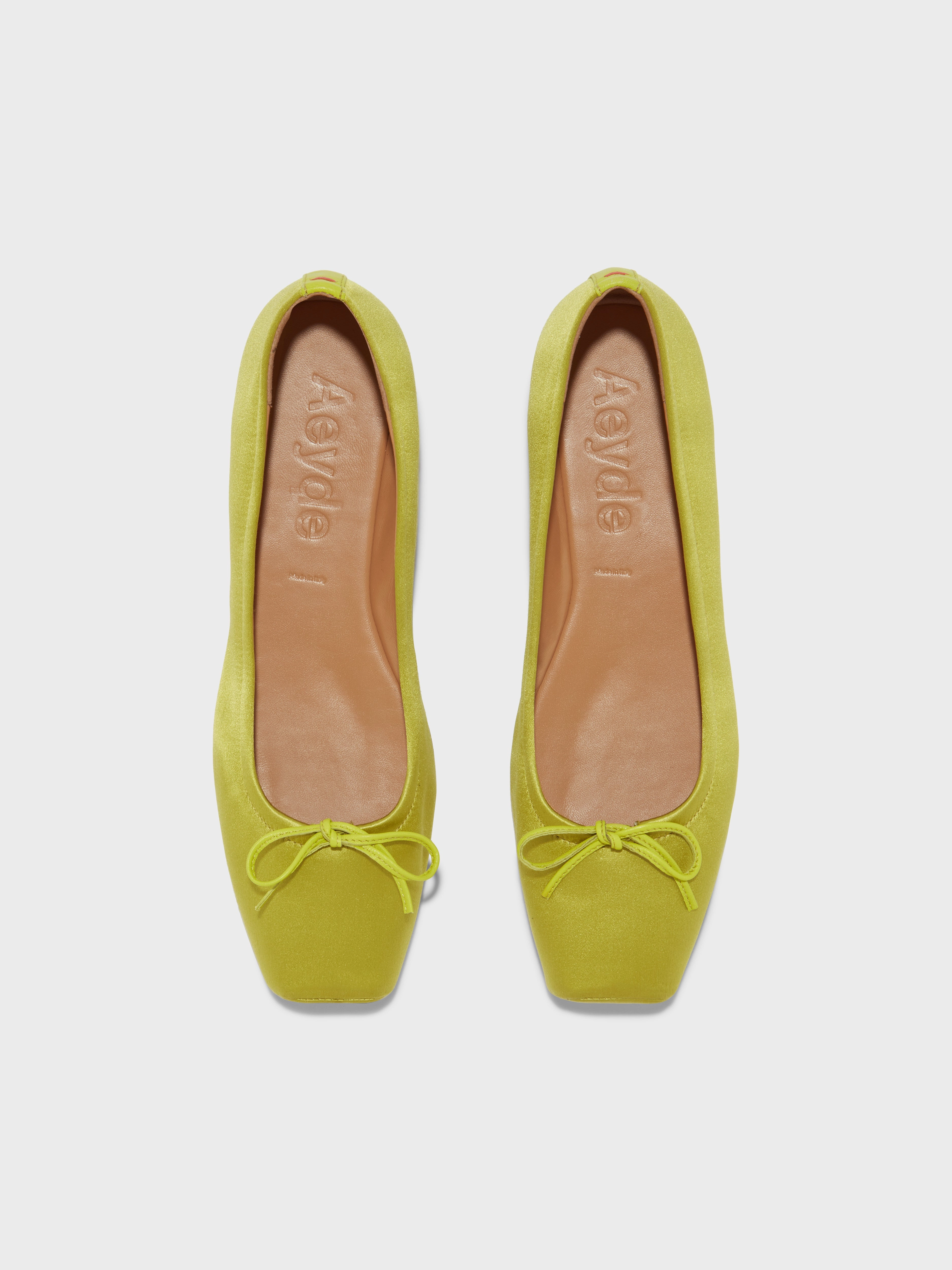 Gabriella Satin Ballet Flats