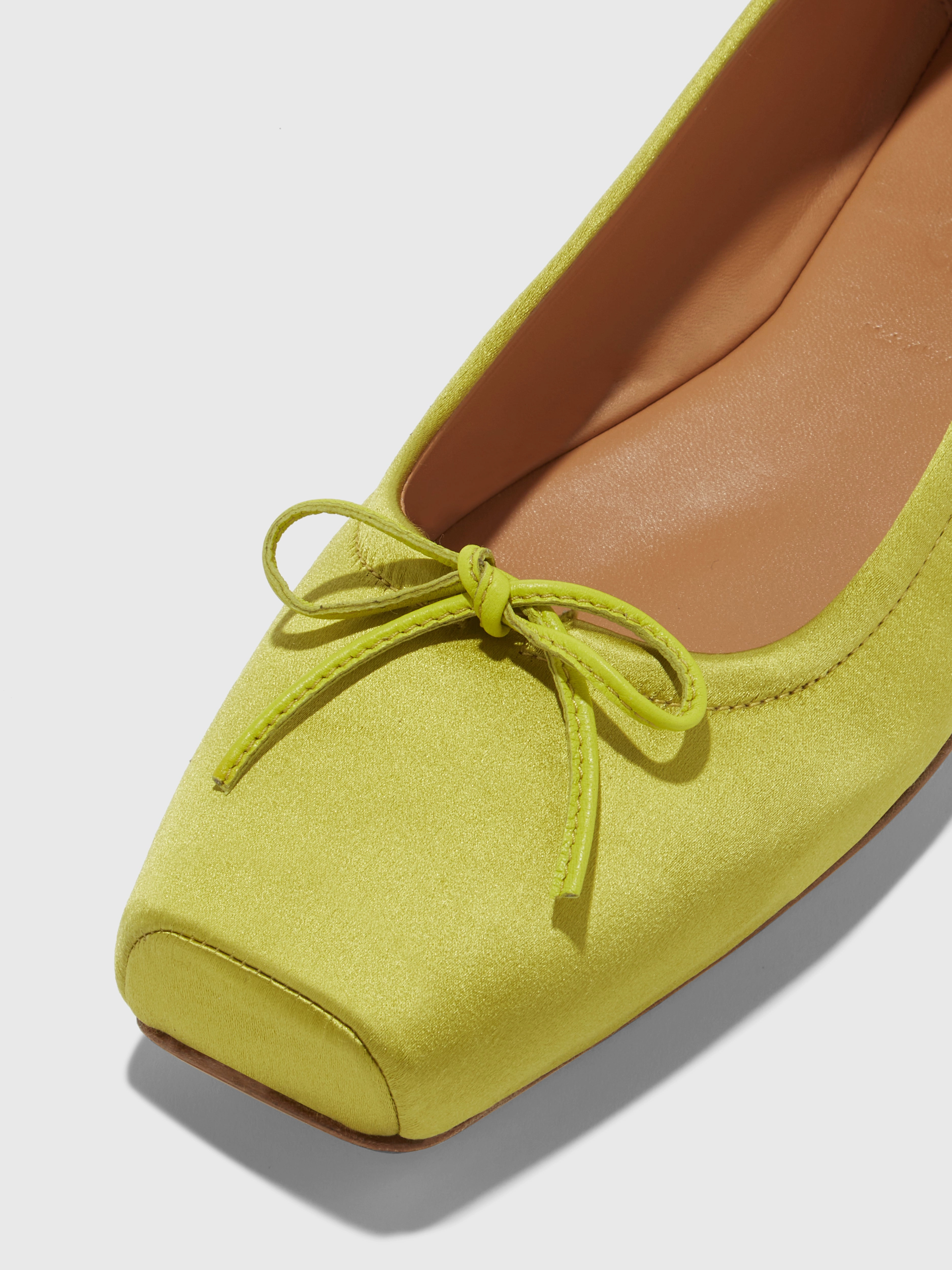 Gabriella Satin Ballet Flats