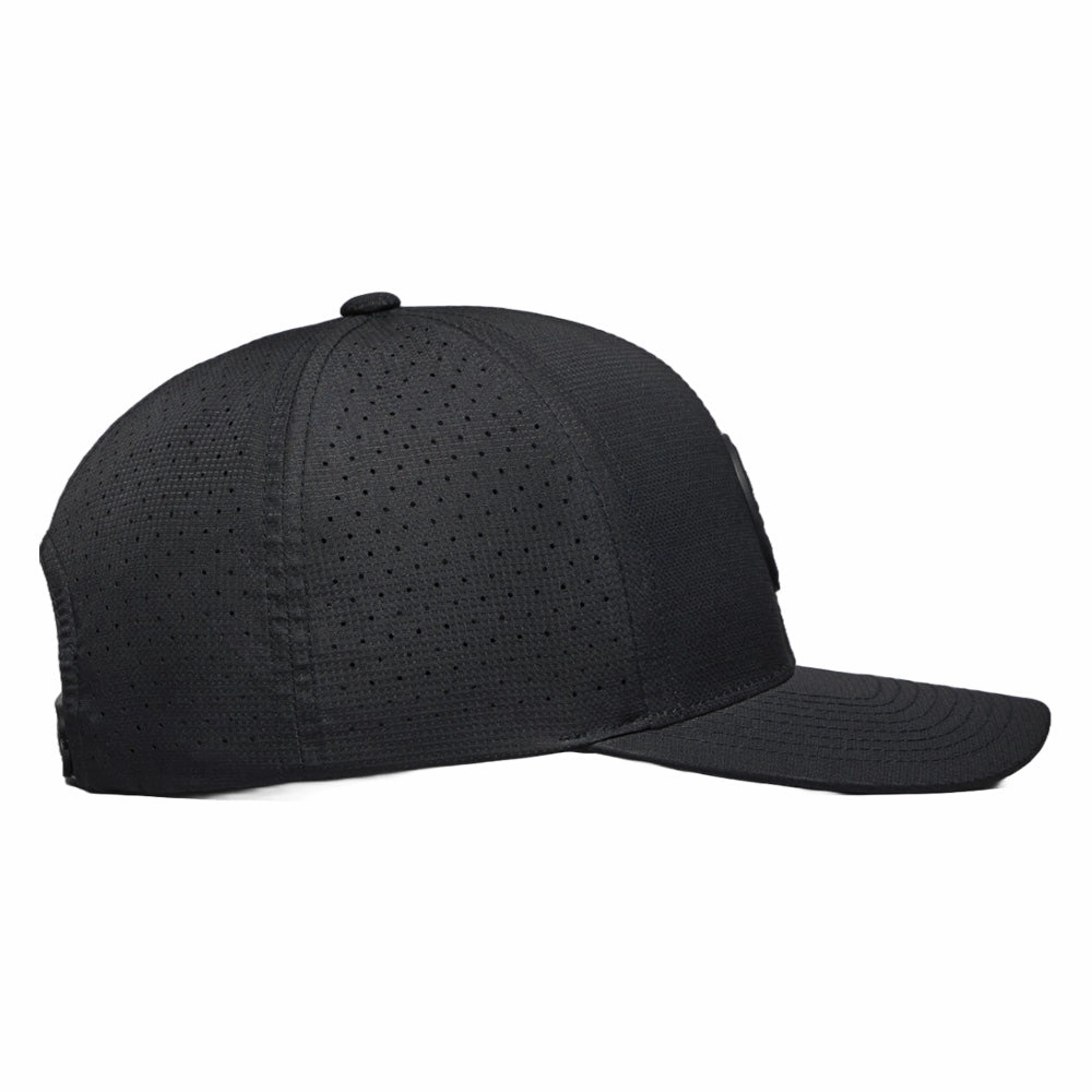 Gfore Perforated Tipped Brim Ripstop Golf Cap Onyx - SP25 Men