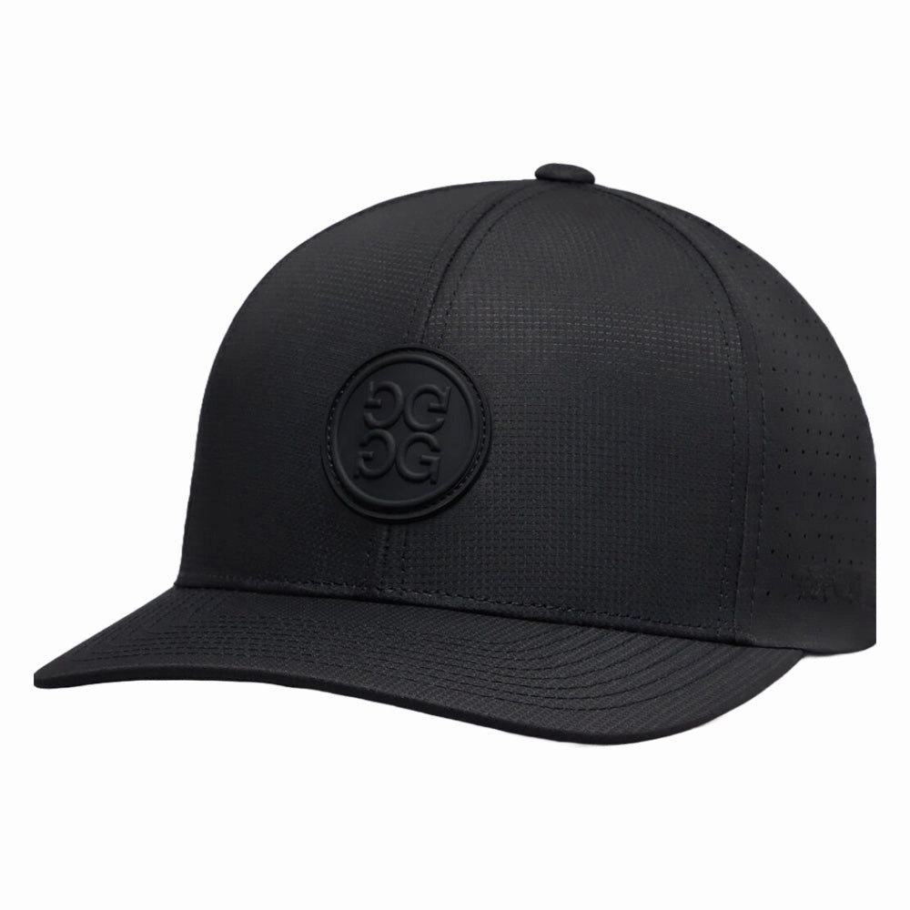 Gfore Perforated Tipped Brim Ripstop Golf Cap Onyx - SP25 Men