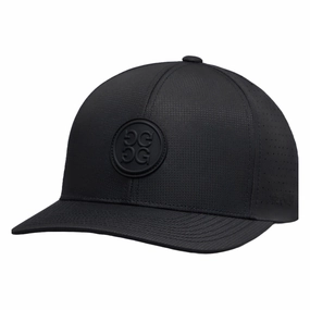 Gfore Perforated Tipped Brim Ripstop Golf Cap Onyx - SP25 Men