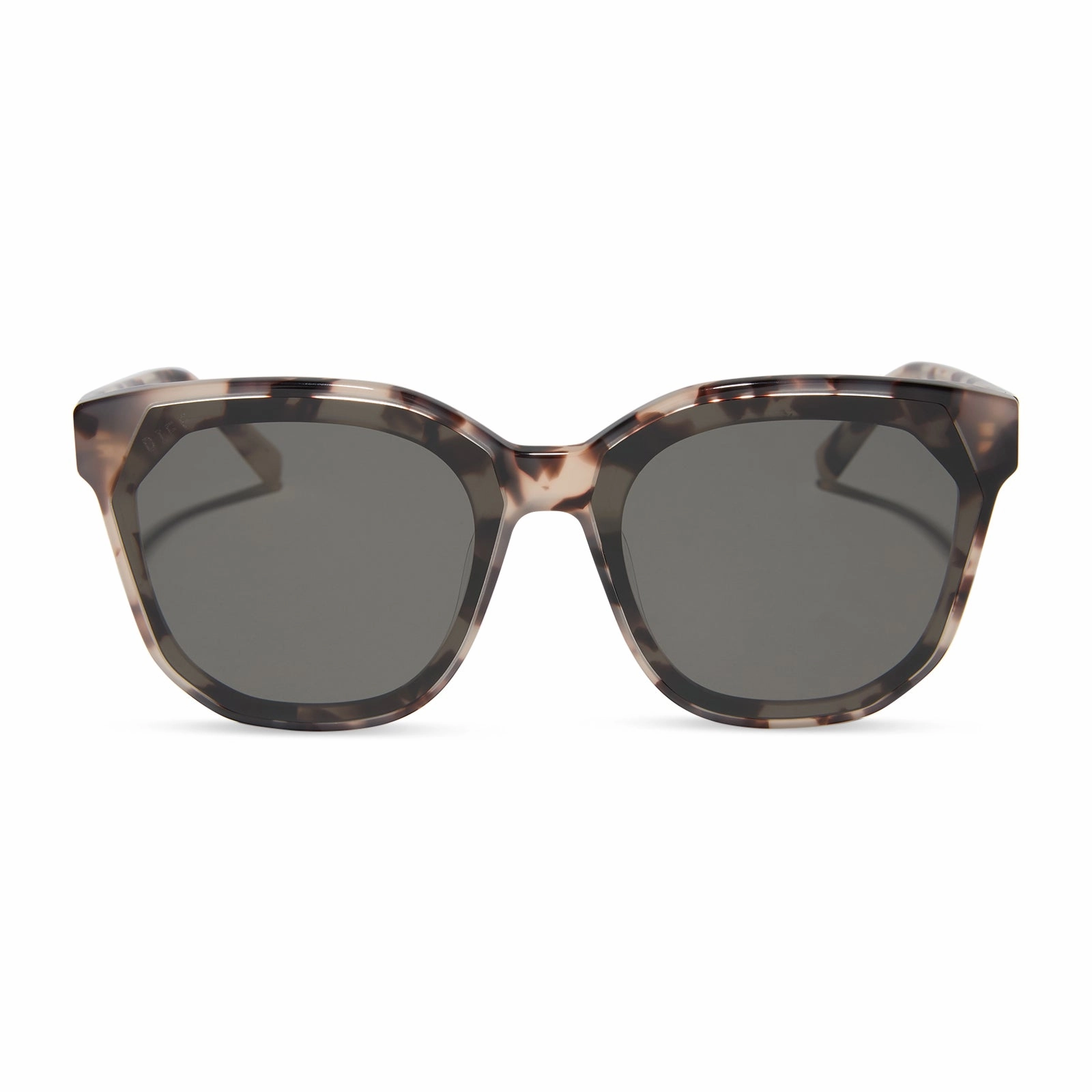 GIA - CREAM TORTOISE   GREY SUNGLASSES