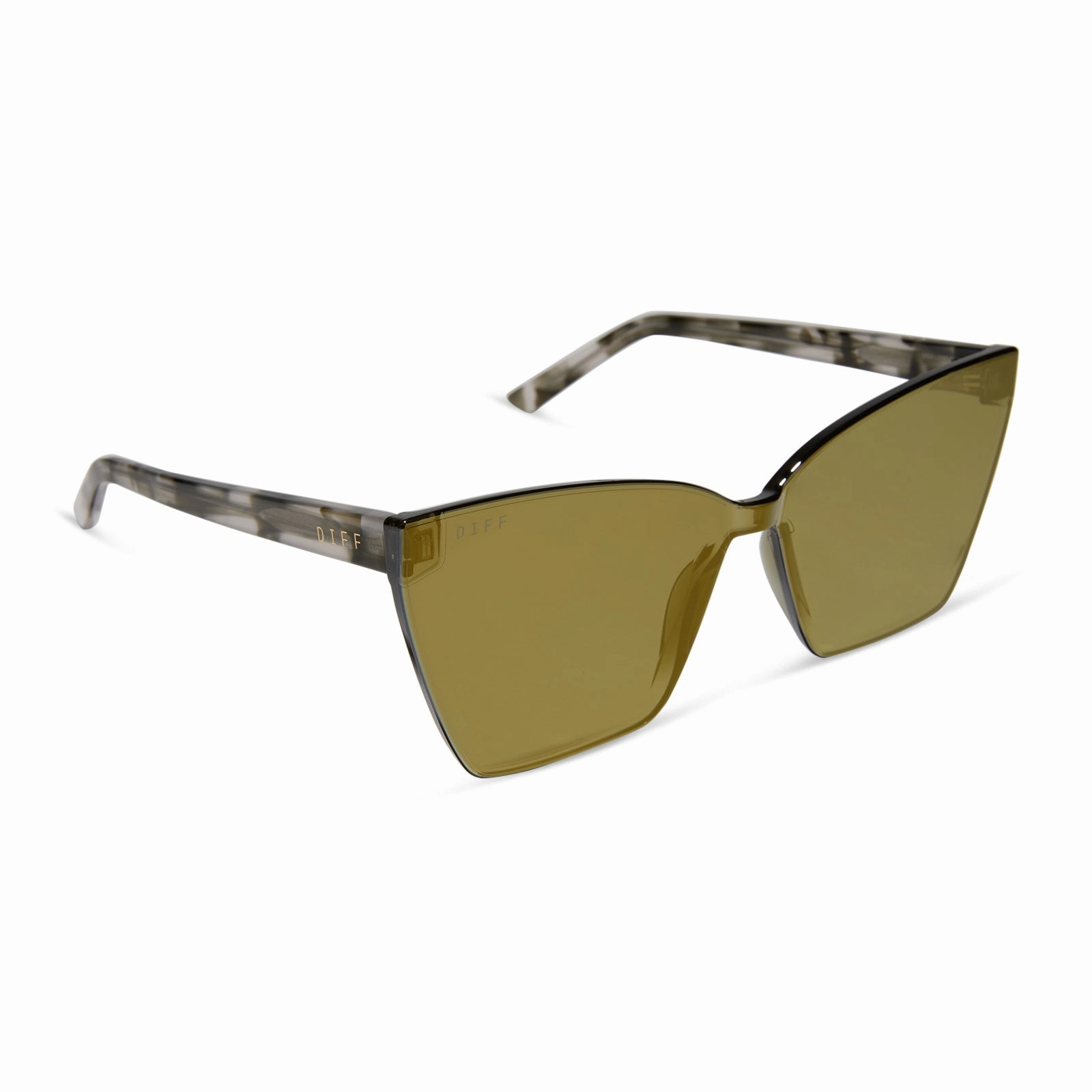 GOLDIE XS - KOMBU   MOSS MIRROR SUNGLASSES