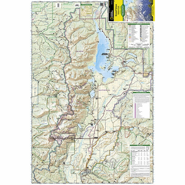 Grand Teton National Park Map
