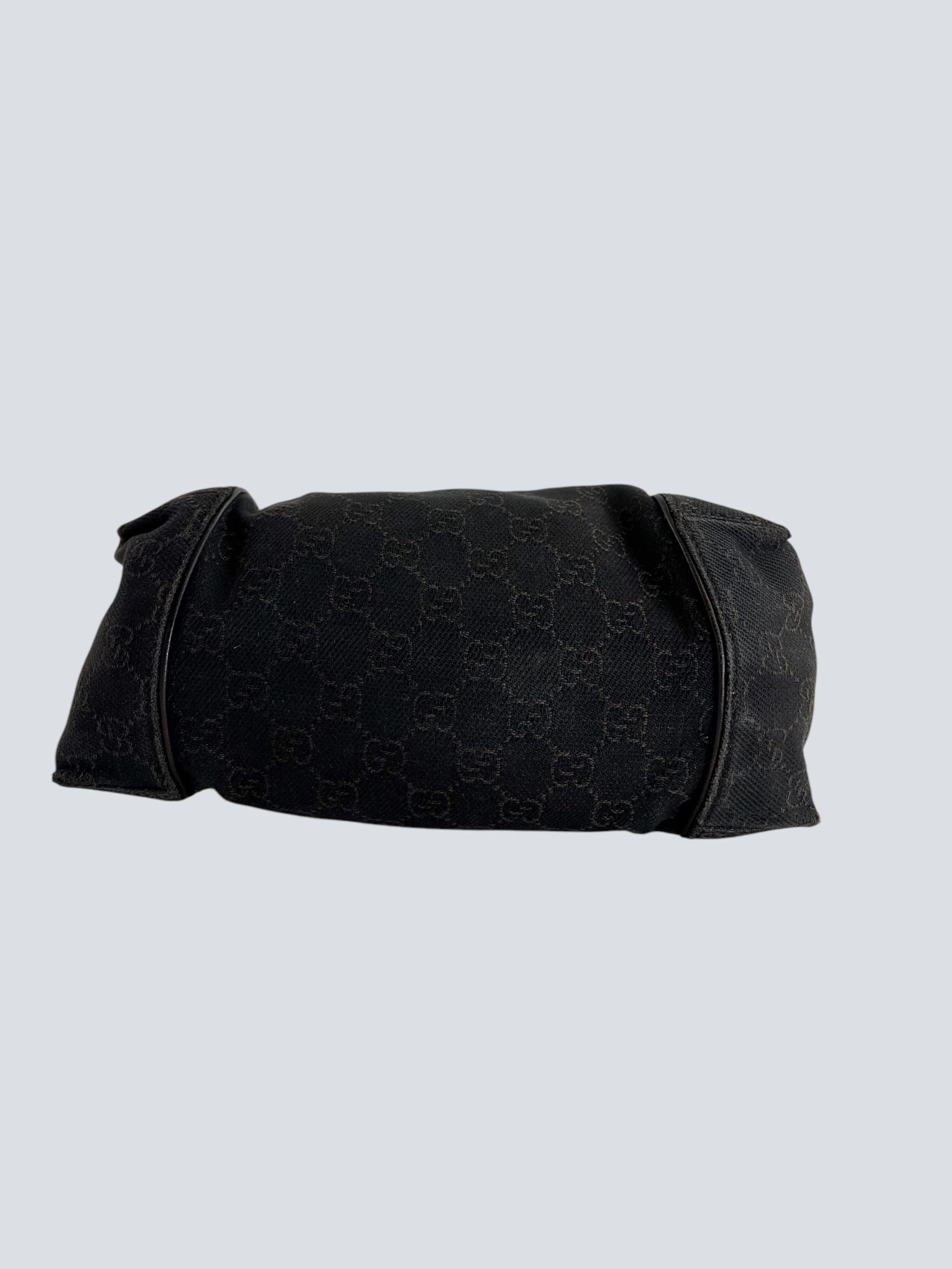Gucci Brown GG Monogram Canvas Shoulder Bag
