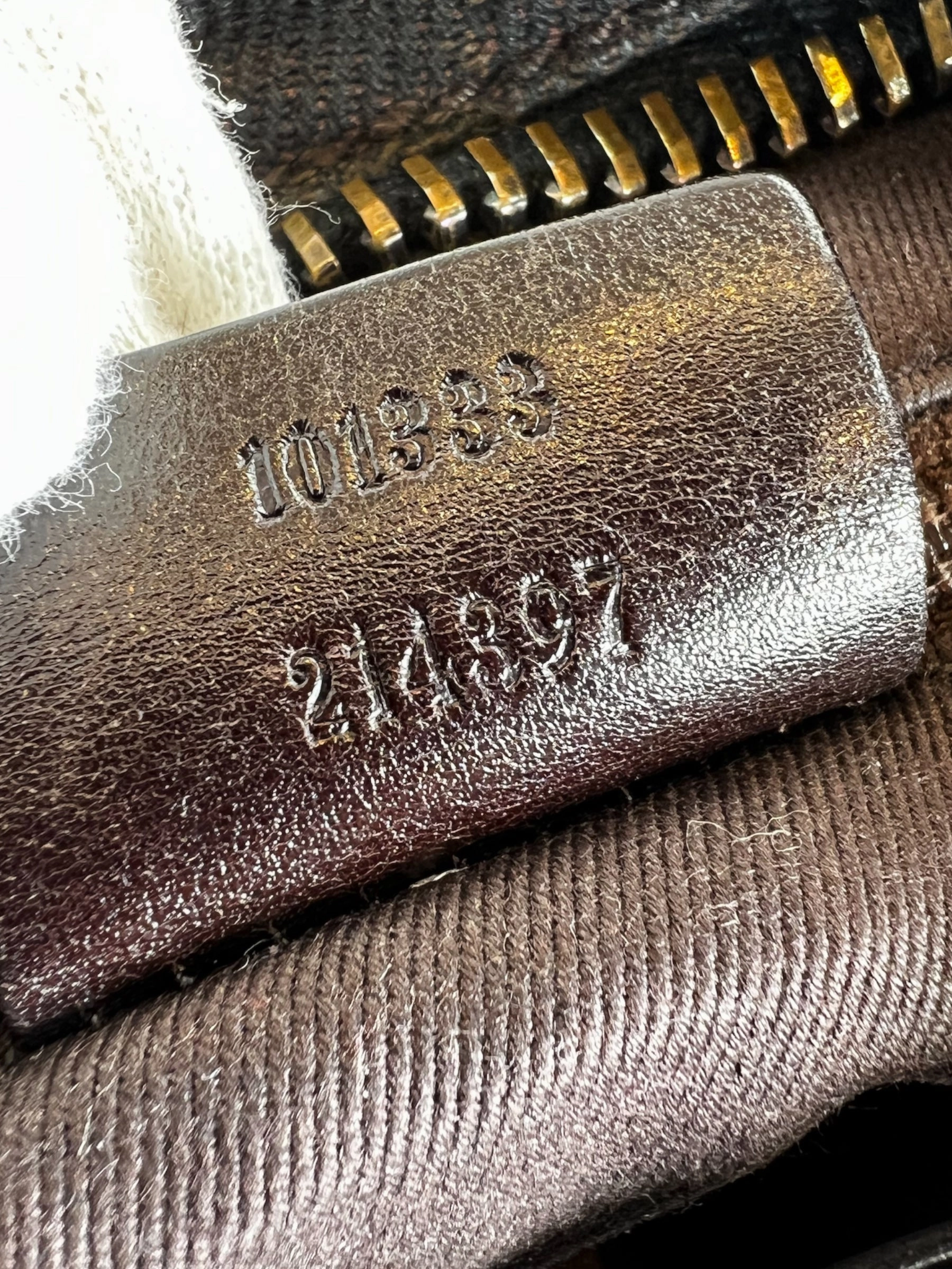 Gucci Brown GG Monogram Canvas Shoulder Bag