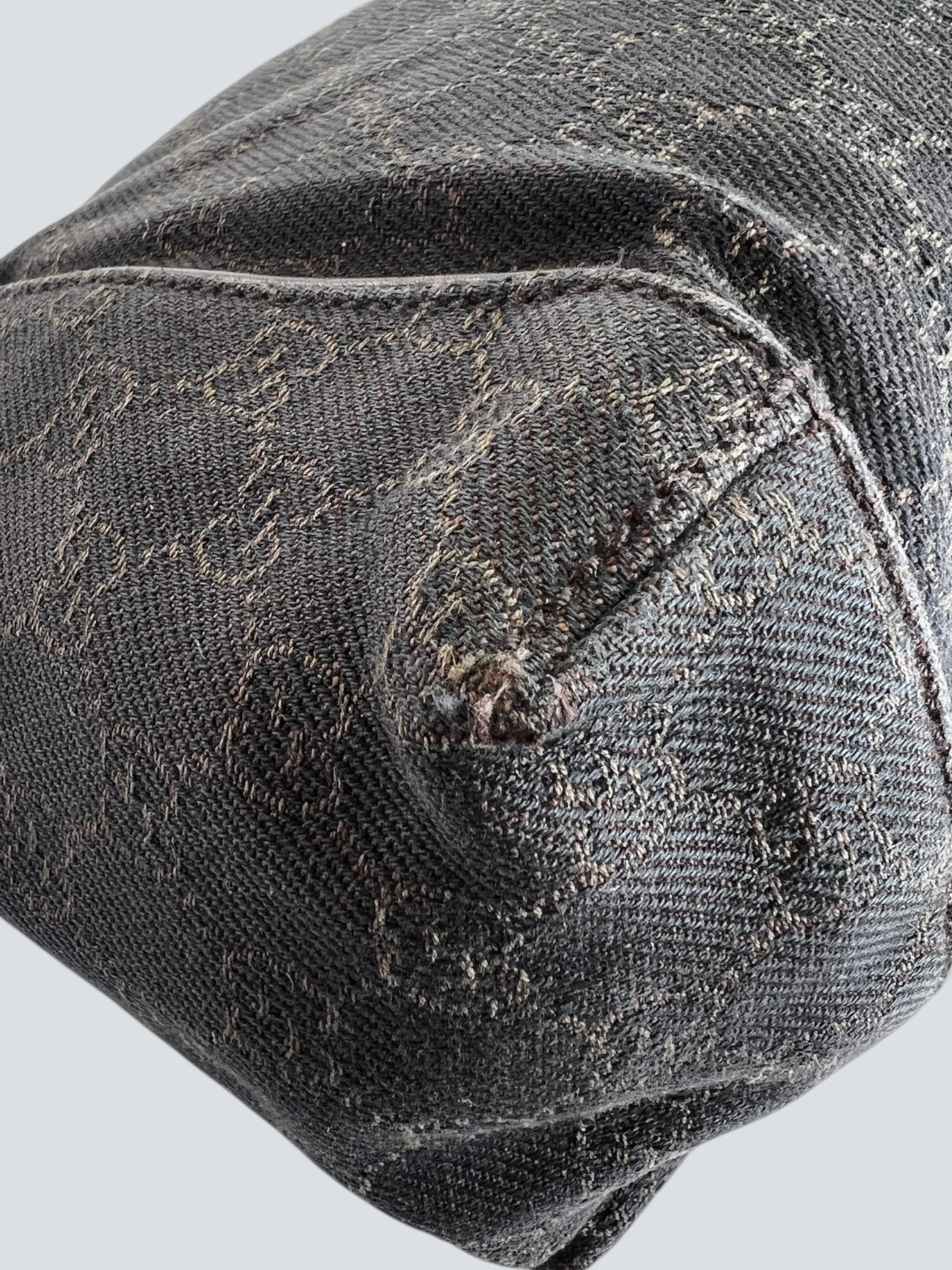 Gucci Brown GG Monogram Canvas Shoulder Bag