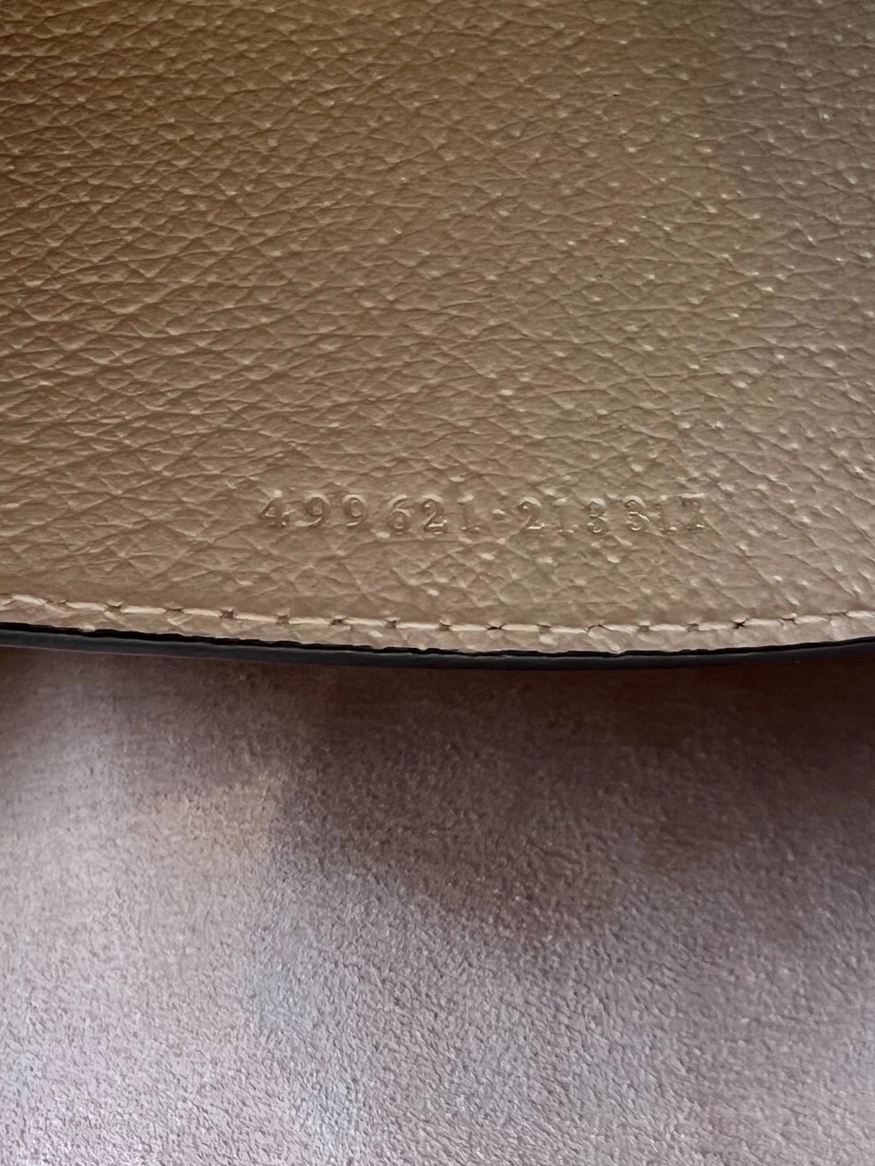 Gucci Monogram Canvas & Leather Ophidia Crossbody