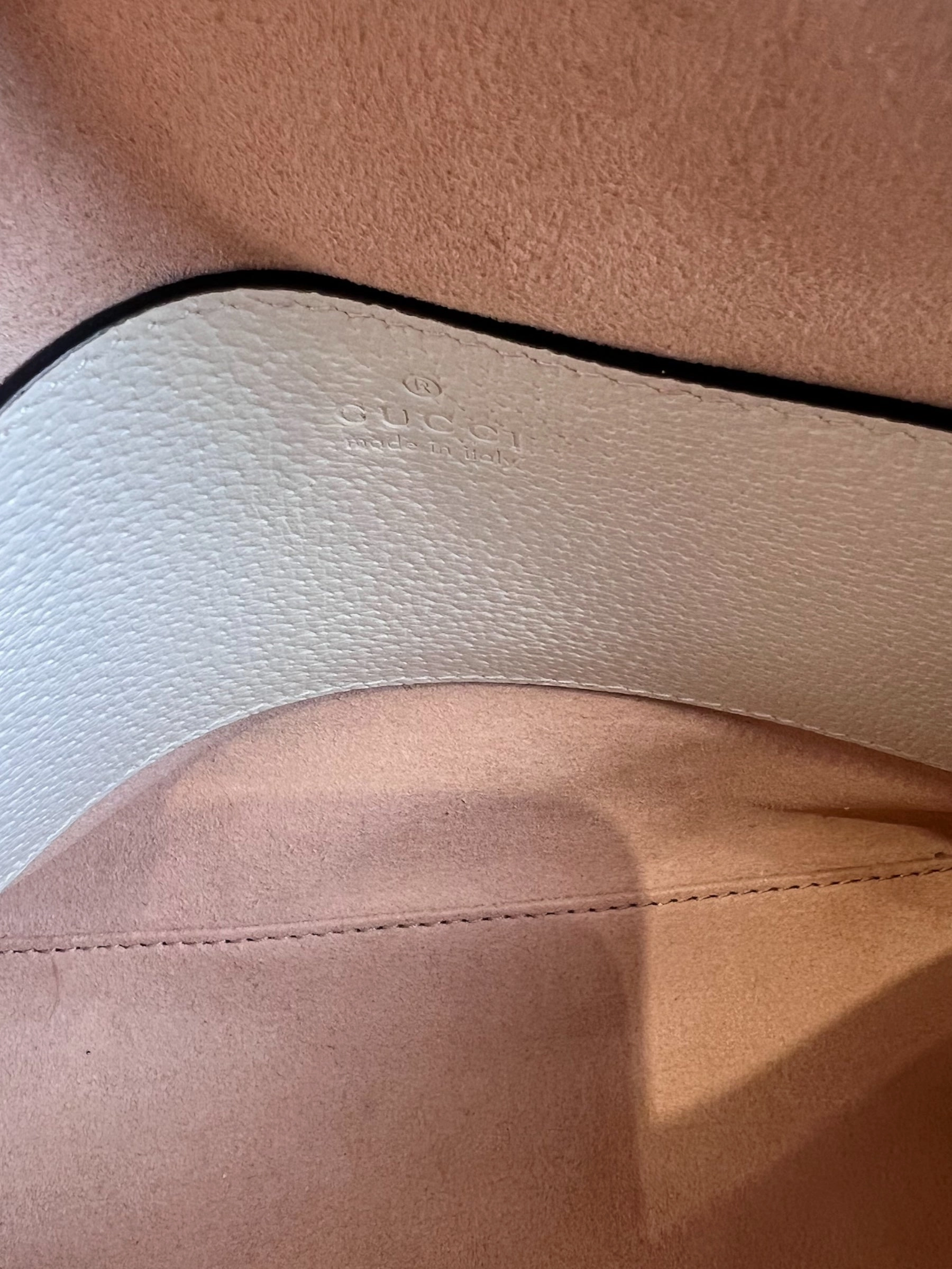 Gucci Monogram Canvas & Leather Ophidia Crossbody