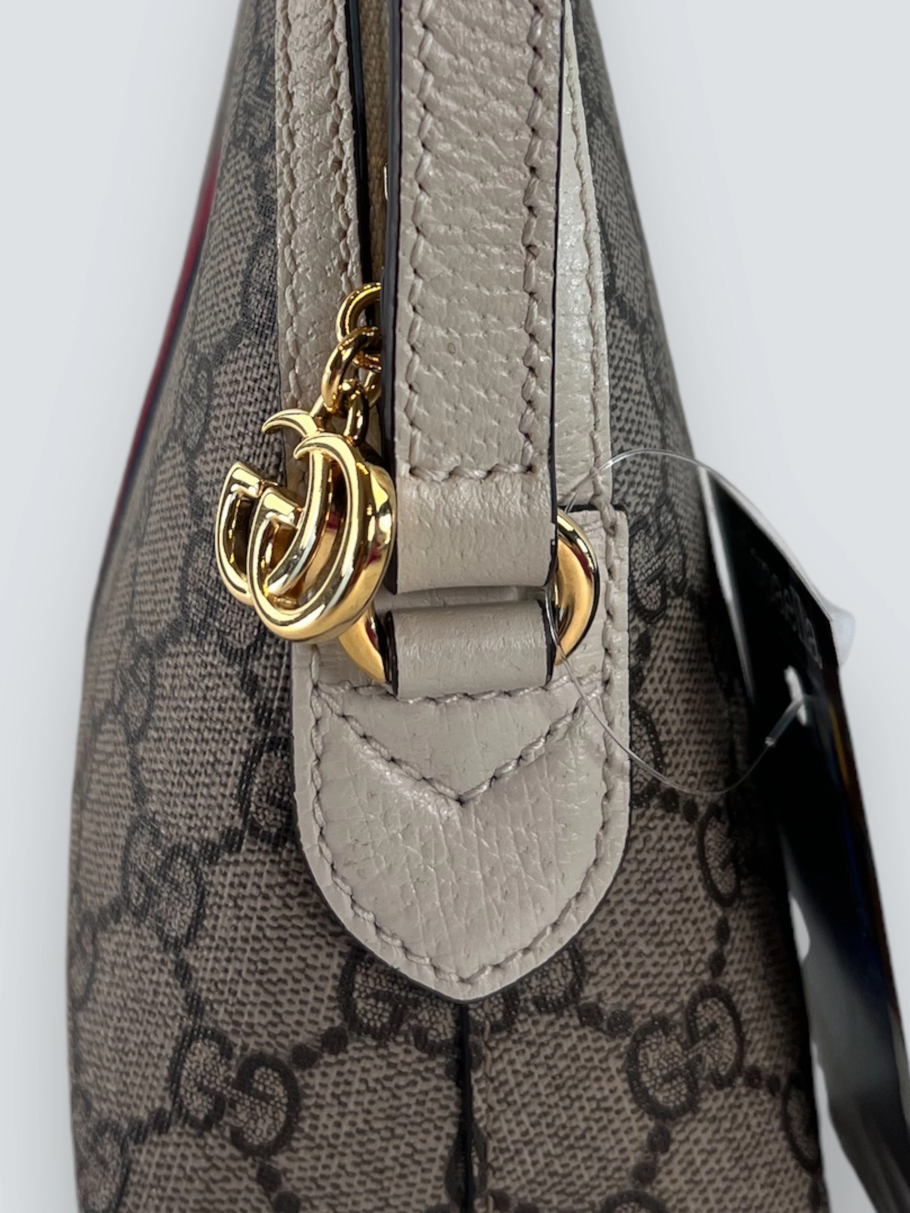 Gucci Monogram Canvas & Leather Ophidia Crossbody