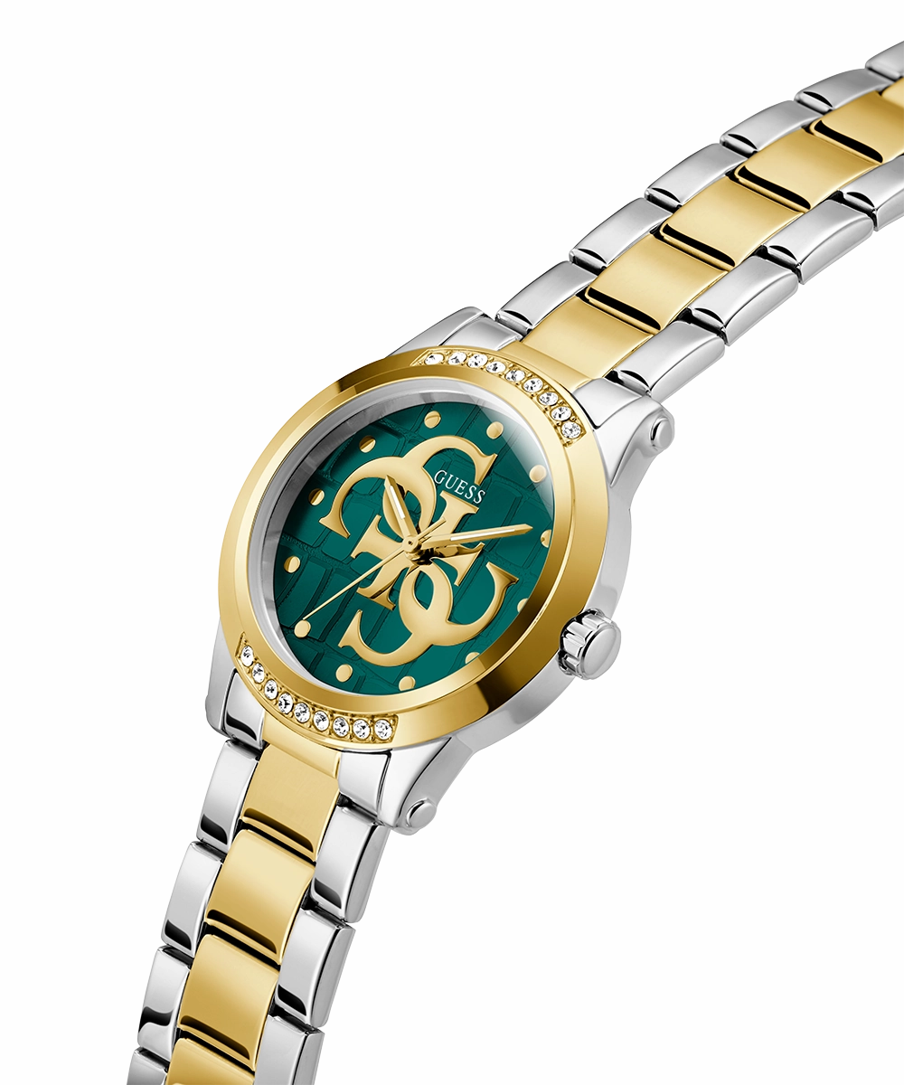GUESS Ladies 2-Tone Analog Watch