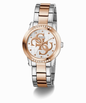 GUESS Ladies 2-Tone Analog Watch