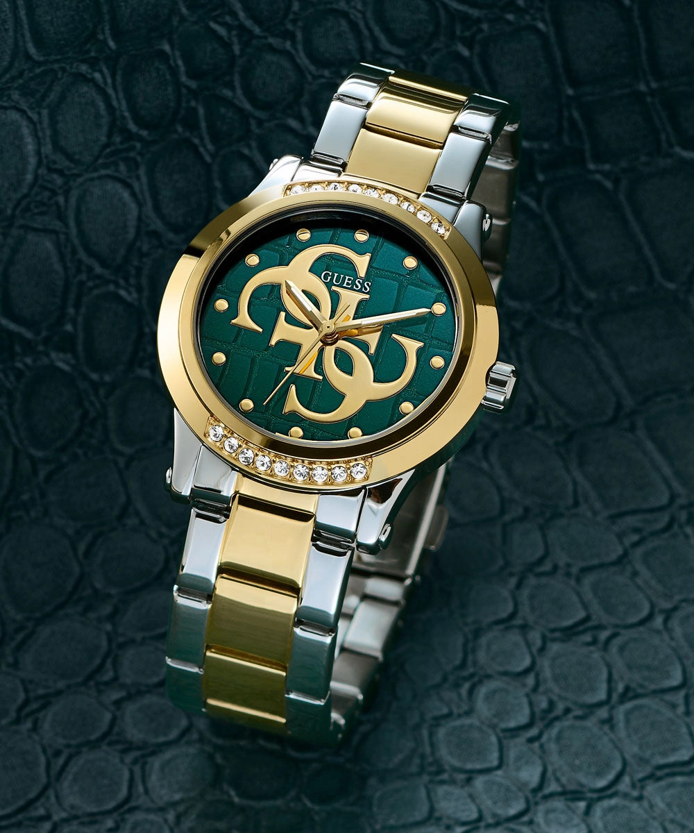 GUESS Ladies 2-Tone Analog Watch