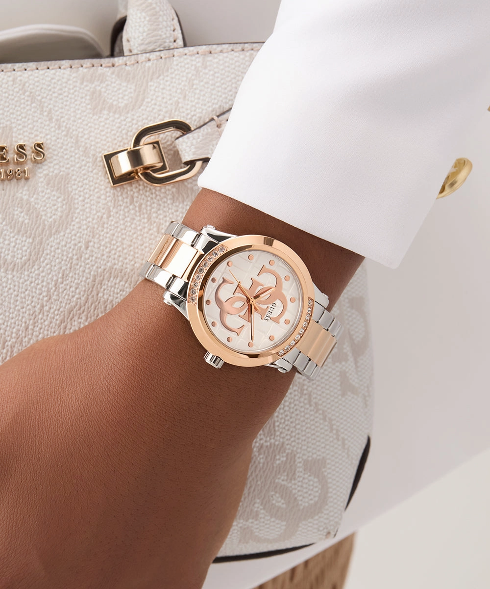 GUESS Ladies 2-Tone Analog Watch