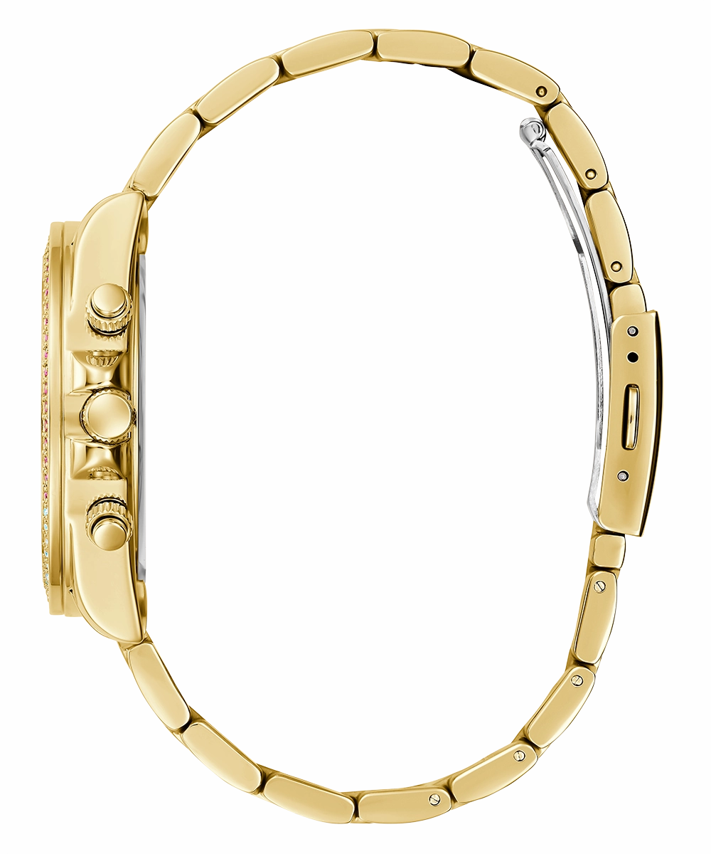 GUESS Ladies Gold Tone Analog Watch