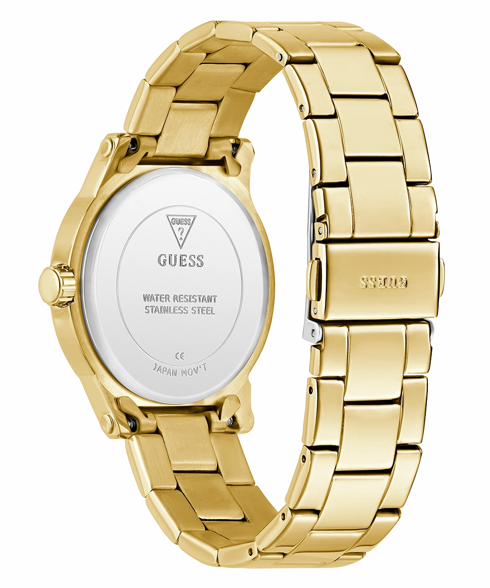 GUESS Ladies Gold Tone Analog Watch