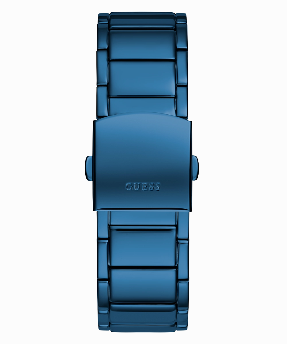 GUESS Mens Blue Analog Watch