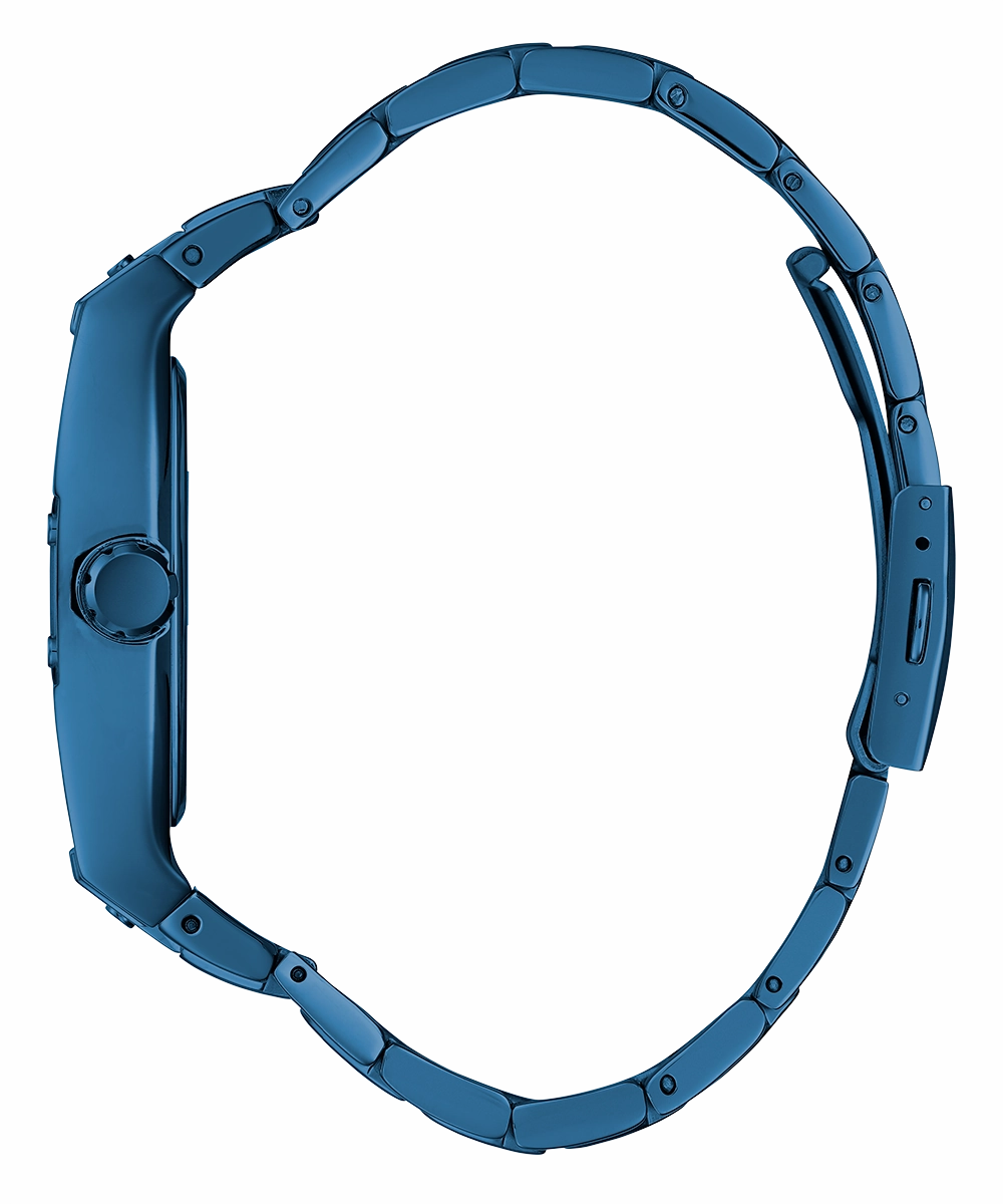 GUESS Mens Blue Analog Watch