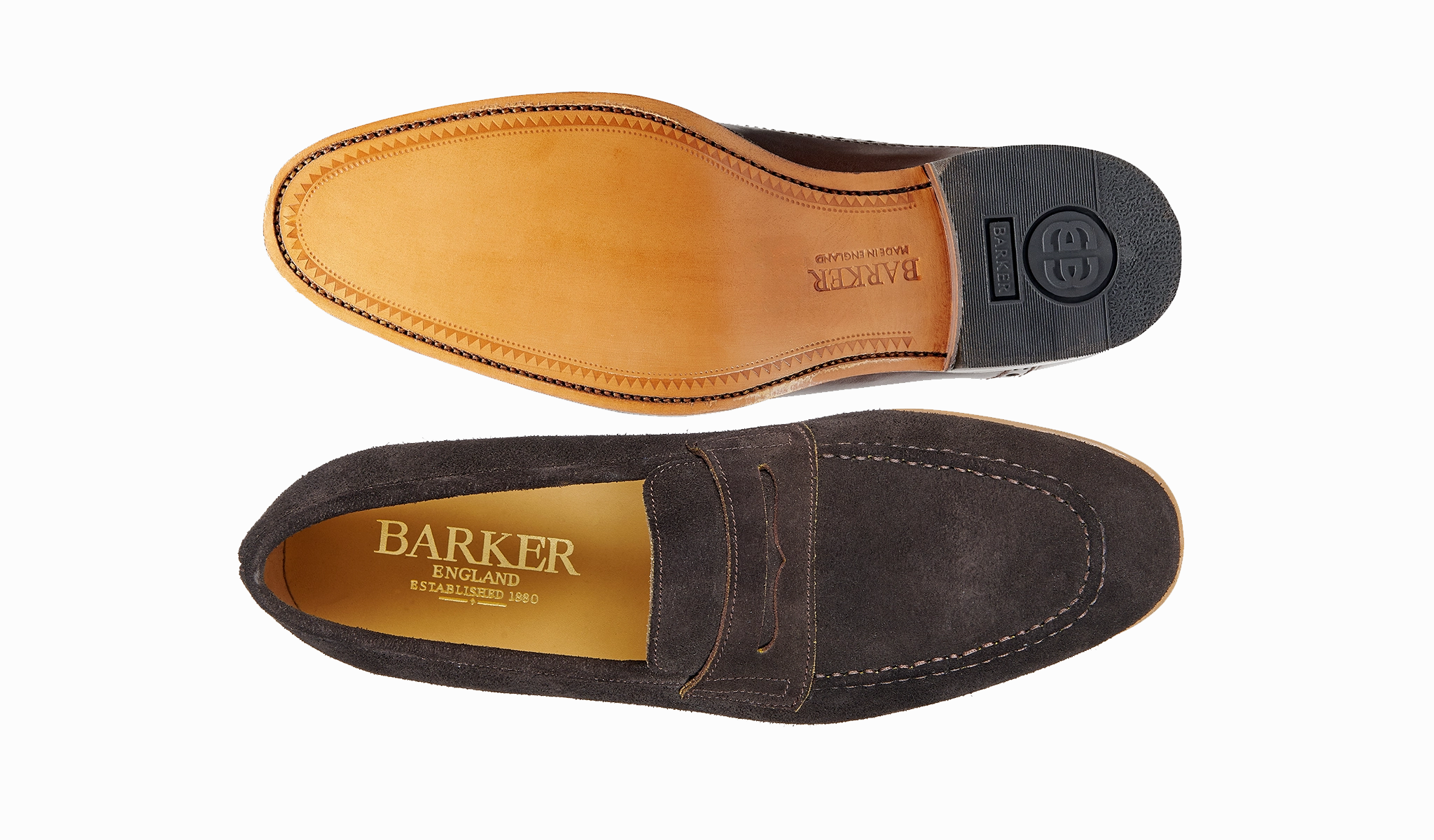 Holby - Dark Brown Suede