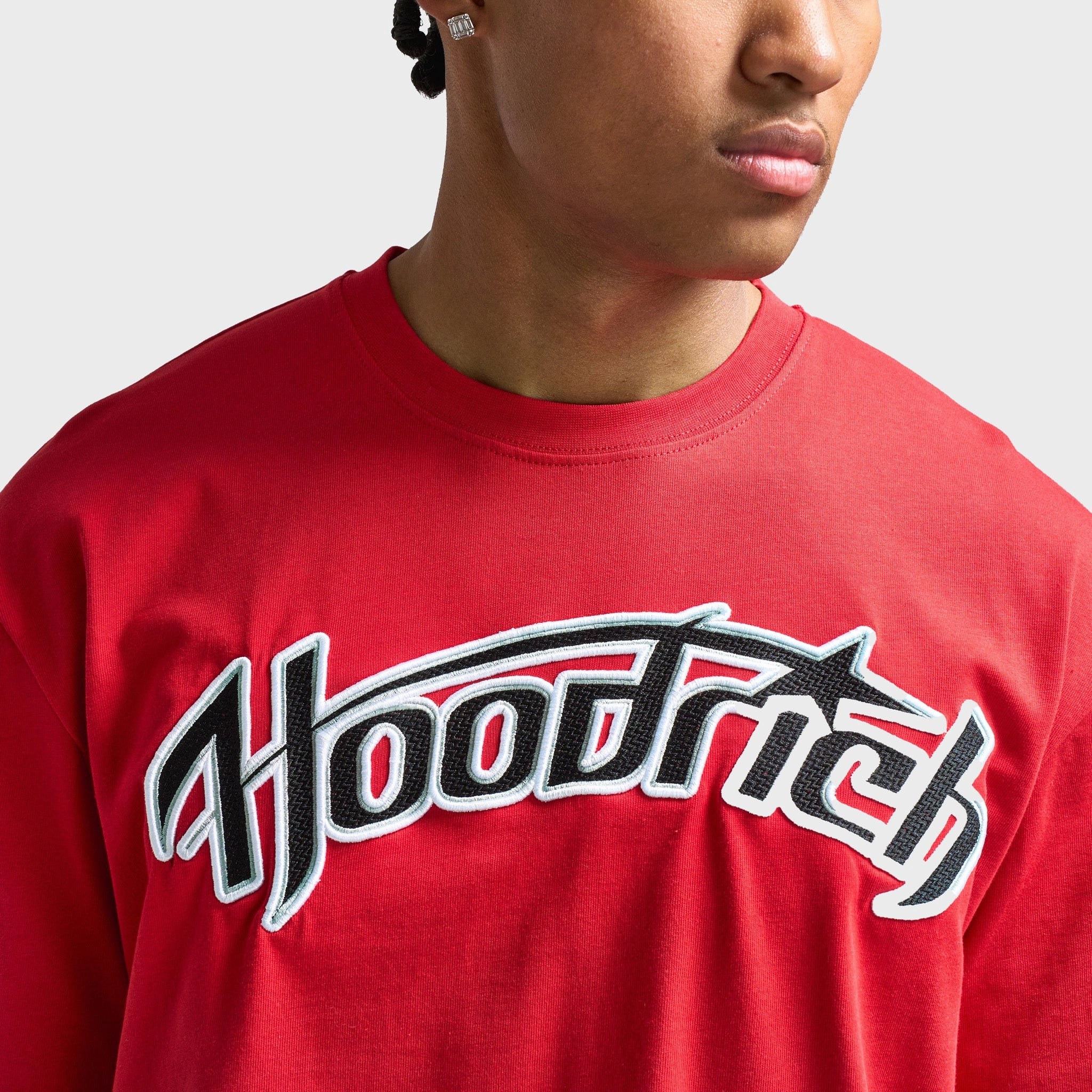 Hoodrich Galaxy T-Shirt Lychee / Black - White