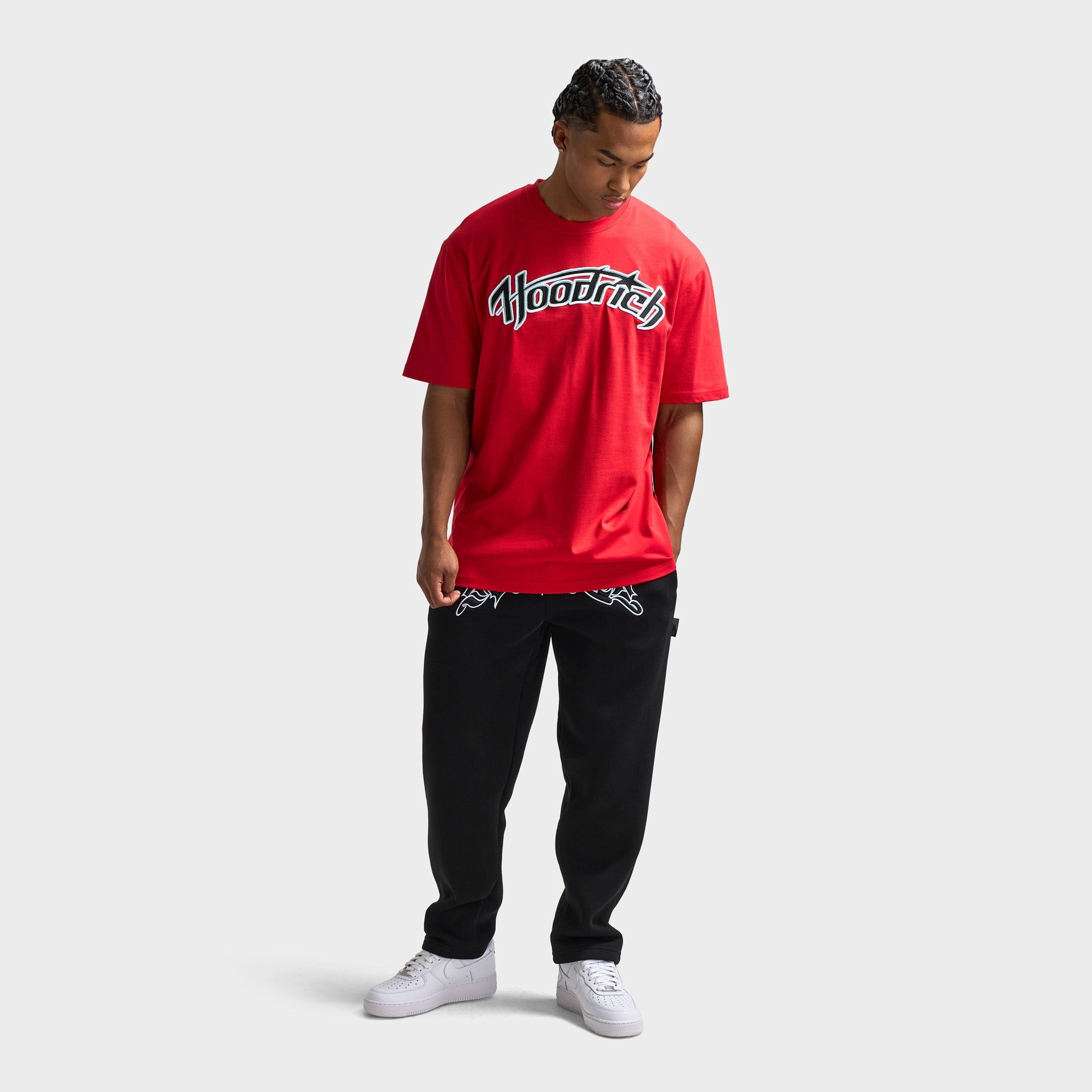 Hoodrich Galaxy T-Shirt Lychee / Black - White