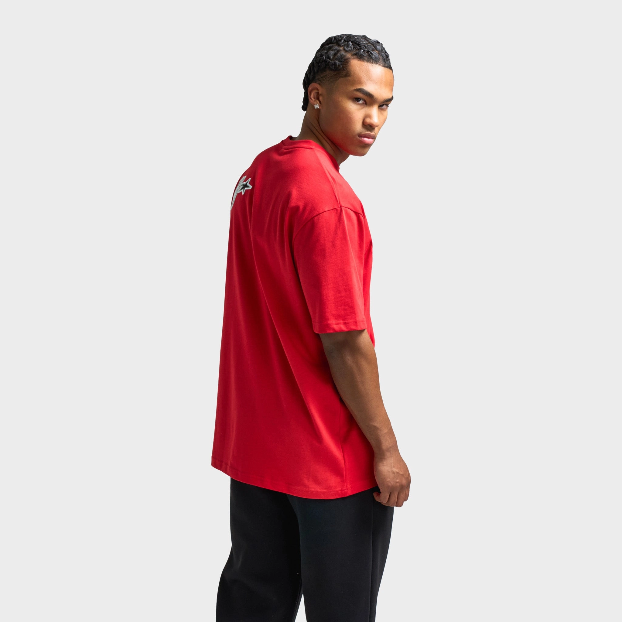 Hoodrich Galaxy T-Shirt Lychee / Black - White