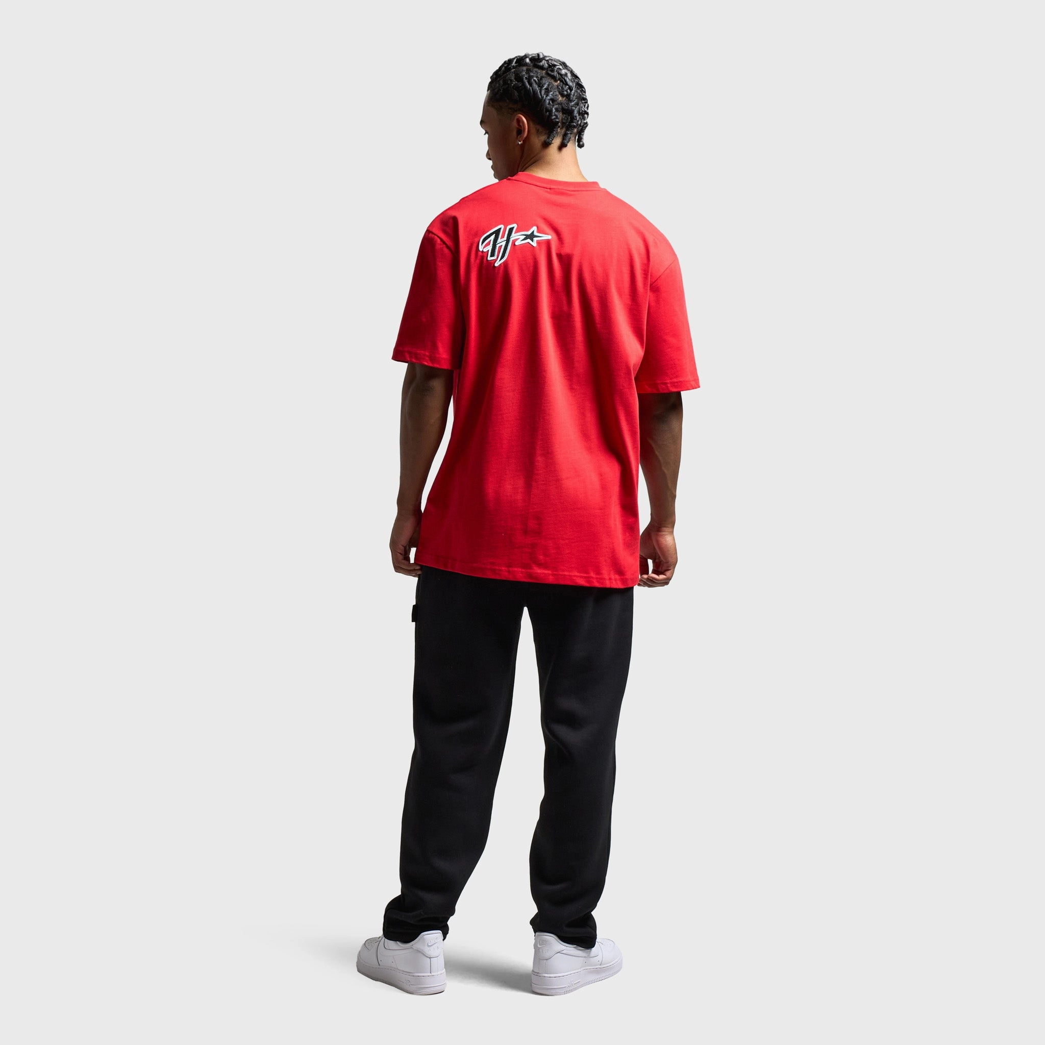 Hoodrich Galaxy T-Shirt Lychee / Black - White