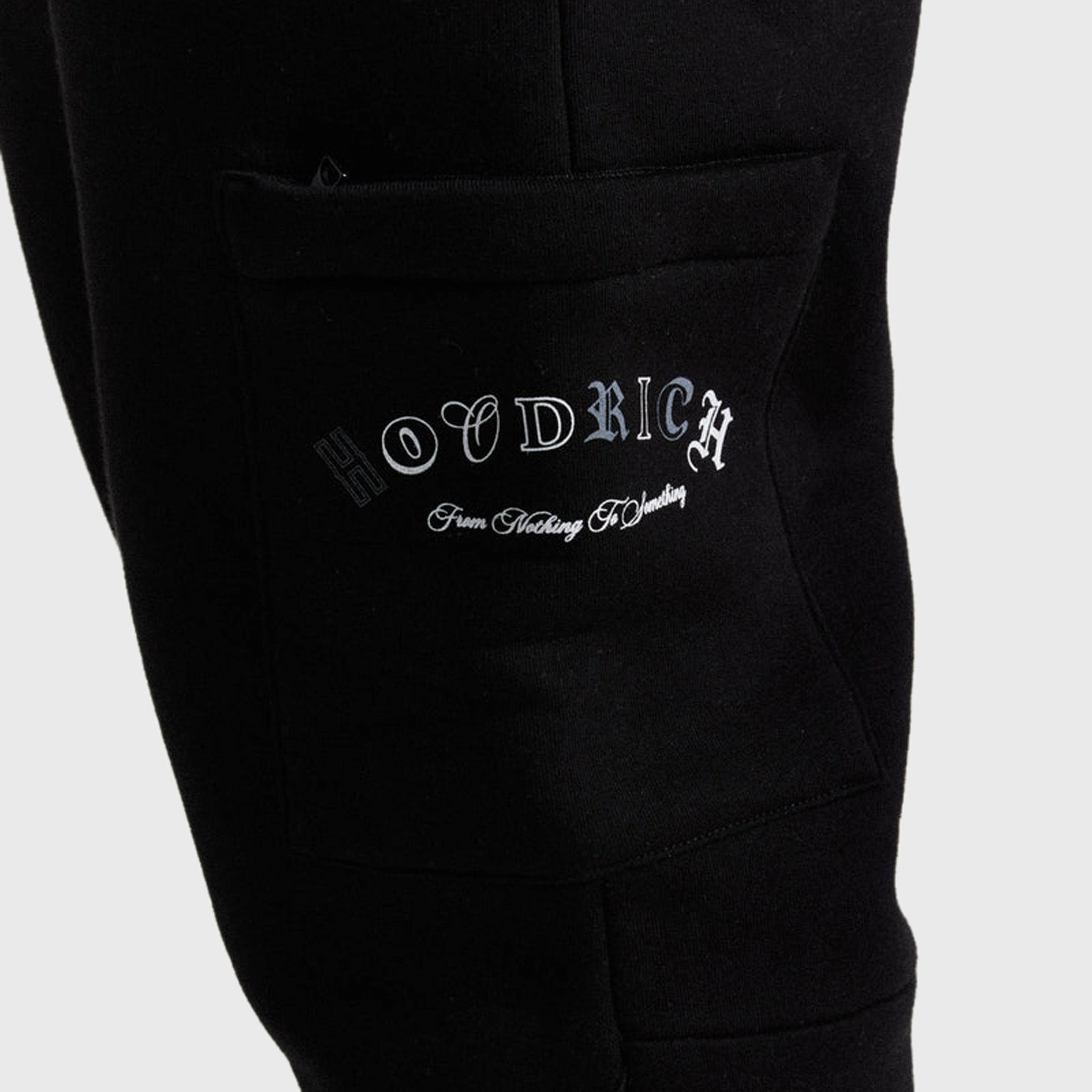 Hoodrich Heat V3 Open Hem Joggers Black / White - Lava Smoke