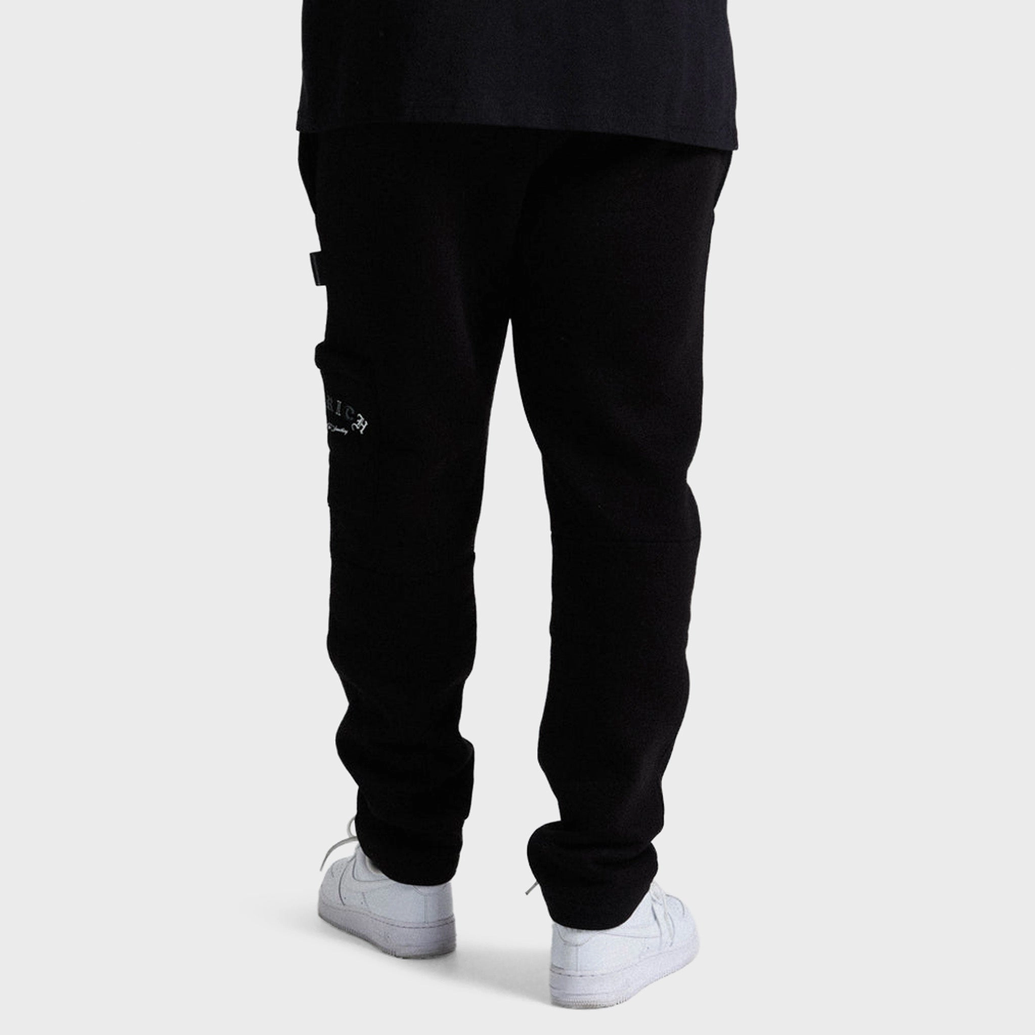 Hoodrich Heat V3 Open Hem Joggers Black / White - Lava Smoke
