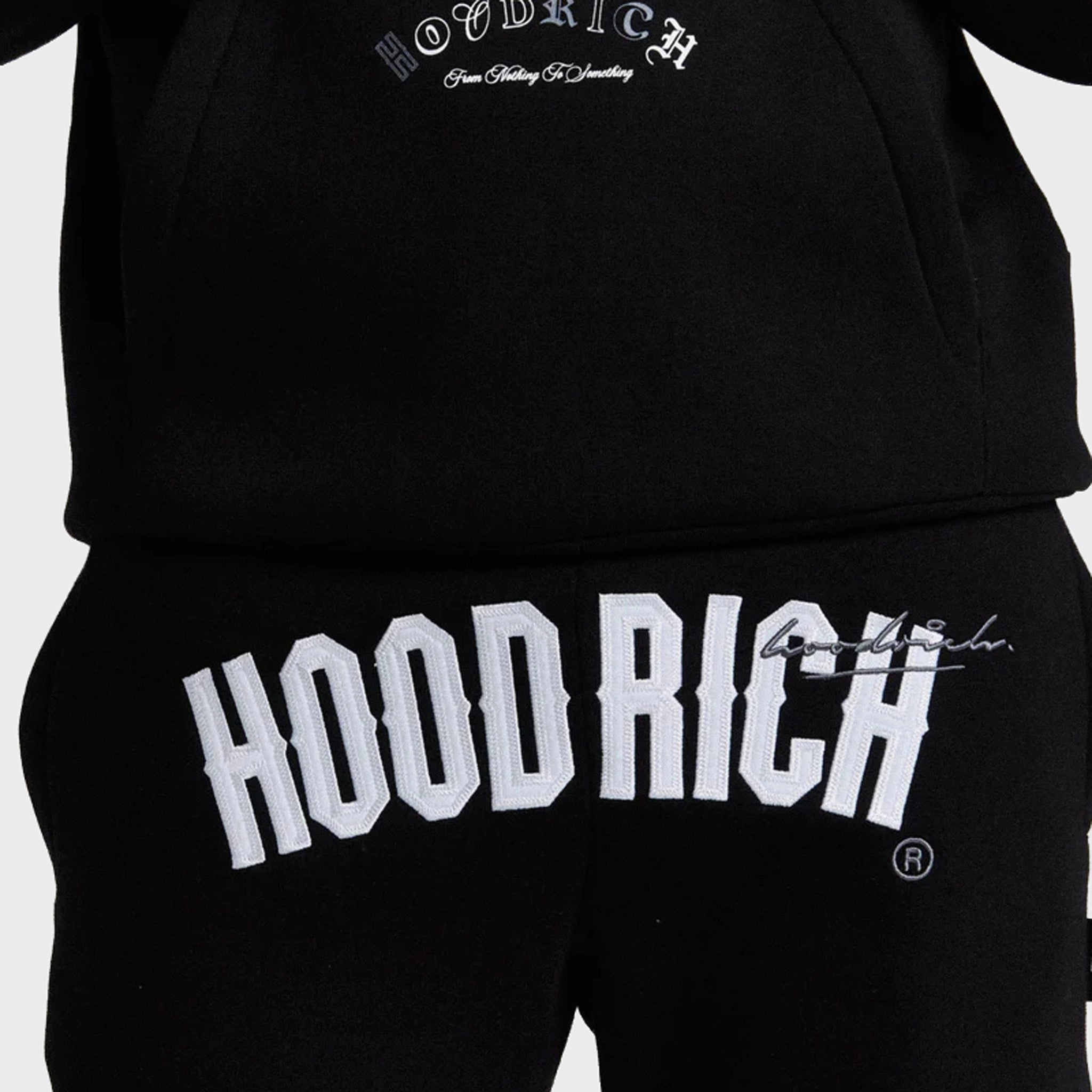 Hoodrich Heat V3 Open Hem Joggers Black / White - Lava Smoke