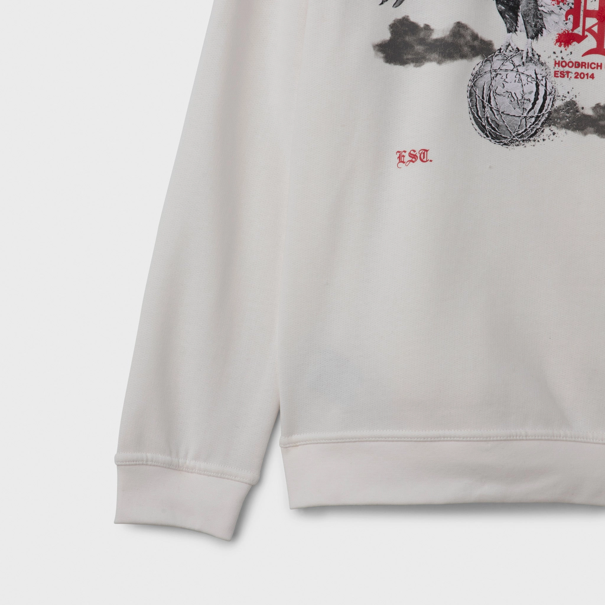 Hoodrich Juniors' Eagle Hoodie Blanc De Blanc / Black - Lychee