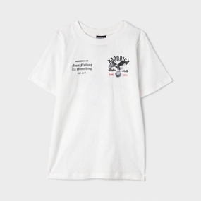 Hoodrich Juniors' Flight Tee White / Black - Lychee