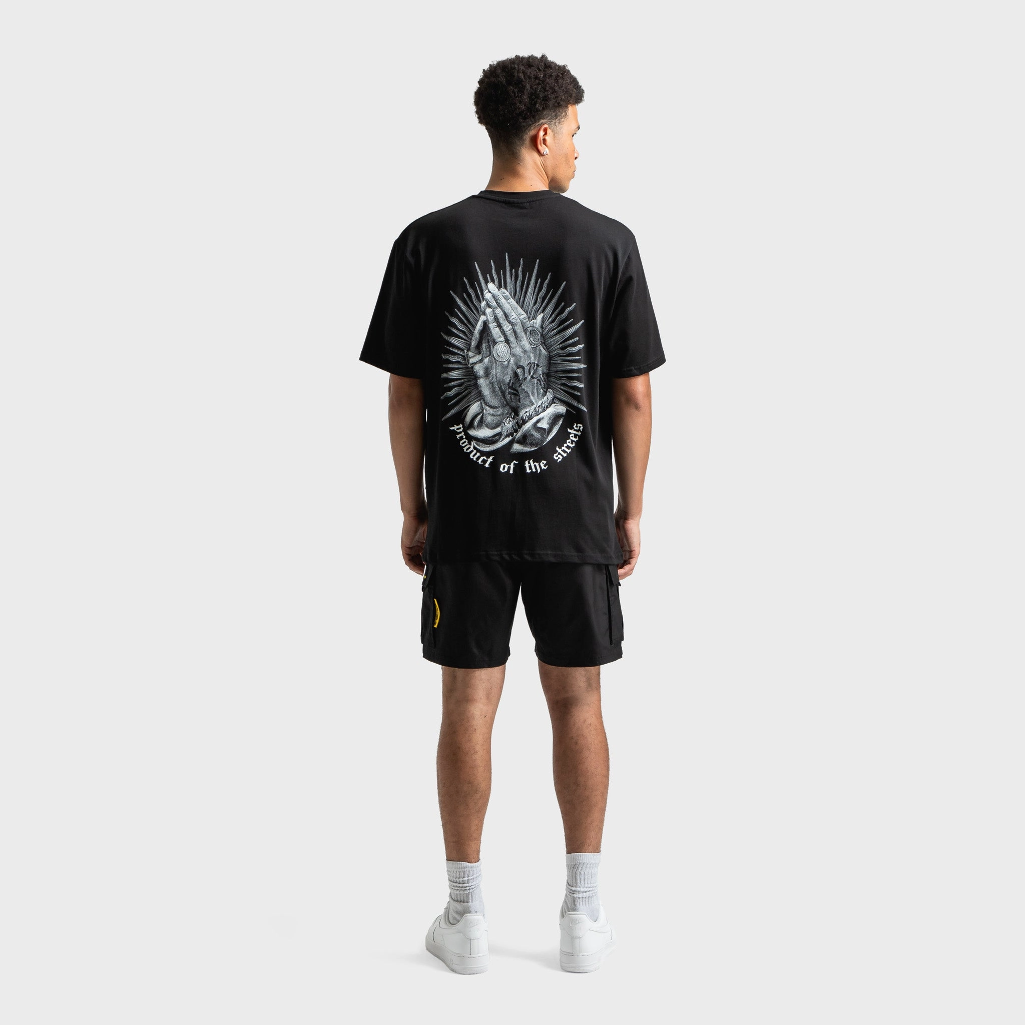 Hoodrich Ritual Graphic T-Shirt Black / White