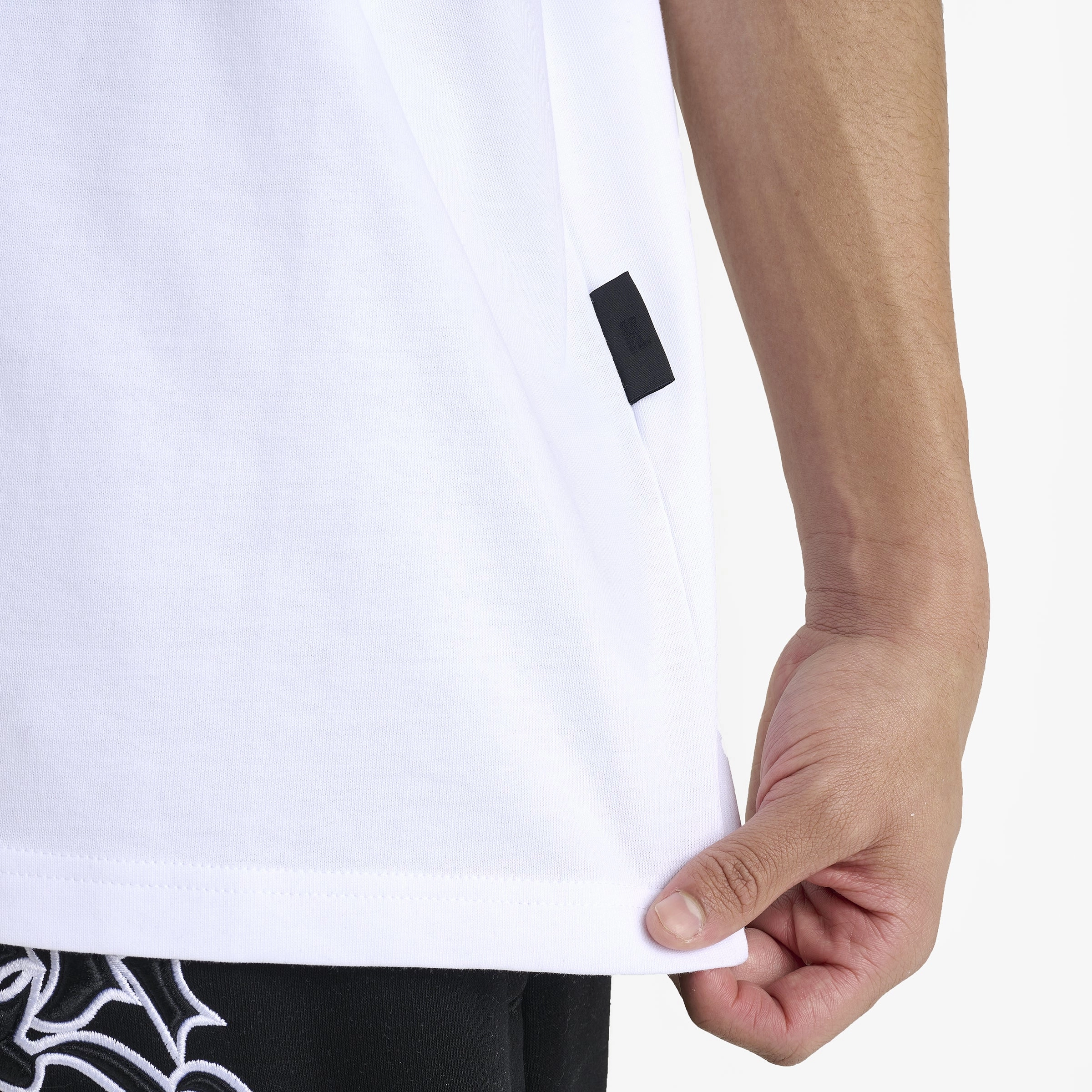 Hoodrich Ritual Oversized Graphic T-Shirt White / Black