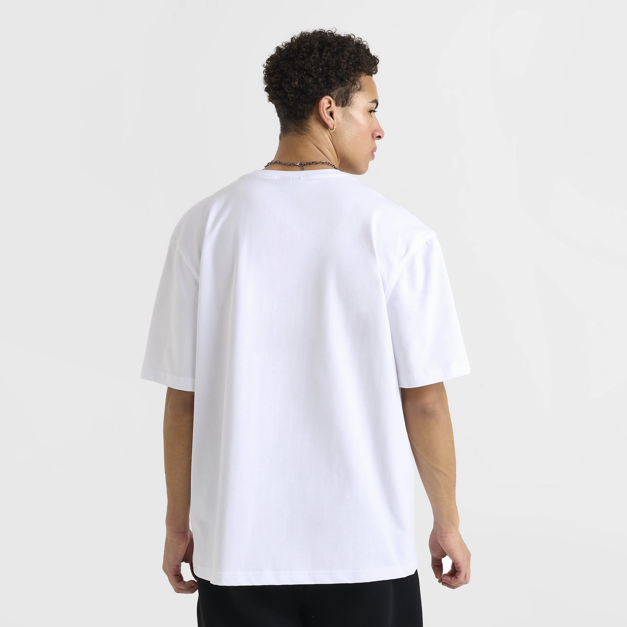 Hoodrich Ritual Oversized Graphic T-Shirt White / Black