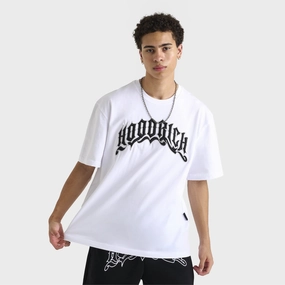 Hoodrich Ritual Oversized Graphic T-Shirt White / Black