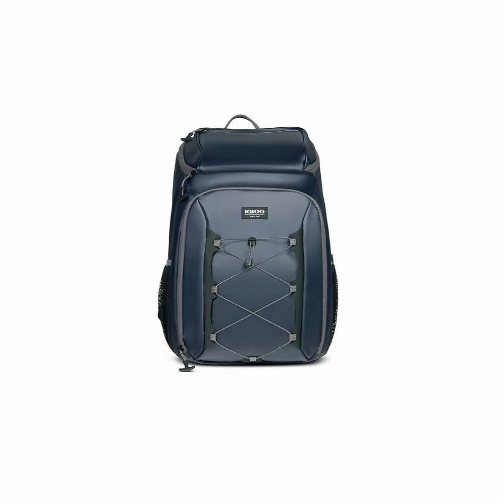Igloo Max Cold Element BackPack Cooler Bag, Rugged Blue/carbonite